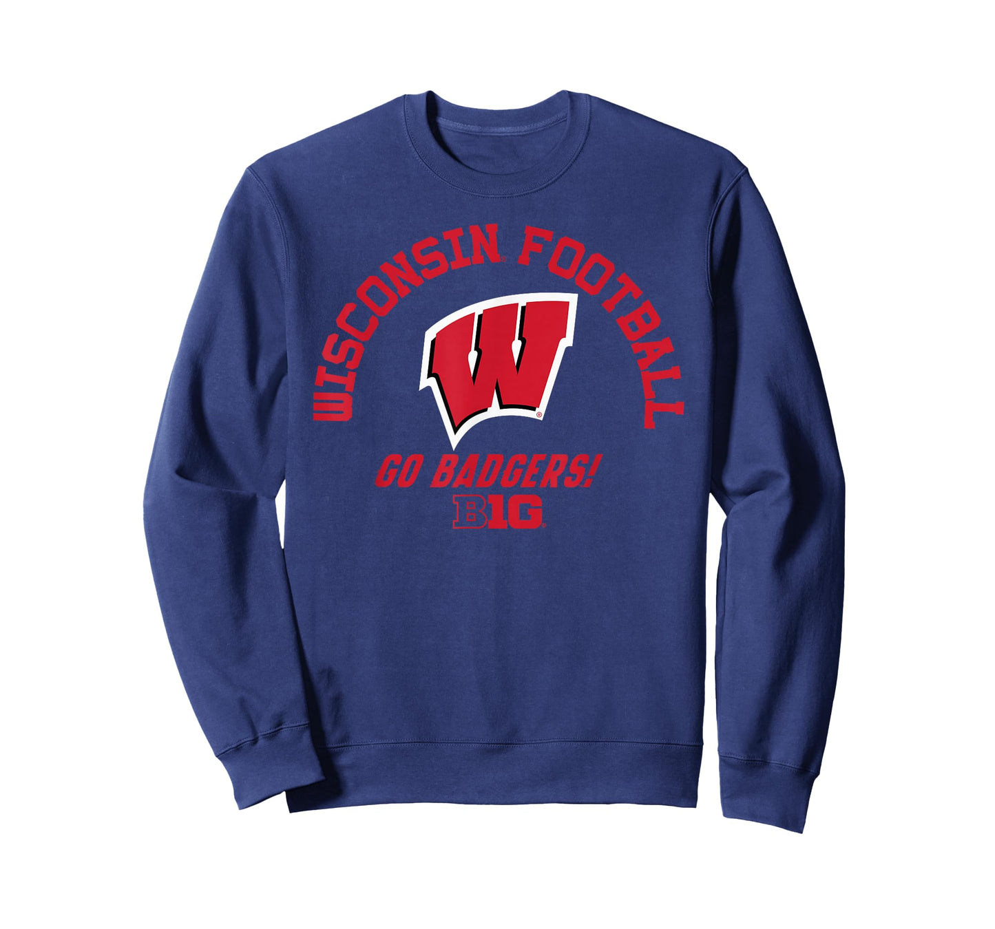 Wisconsin Badgers Big 10 Football Officially Licensed T-Shirt