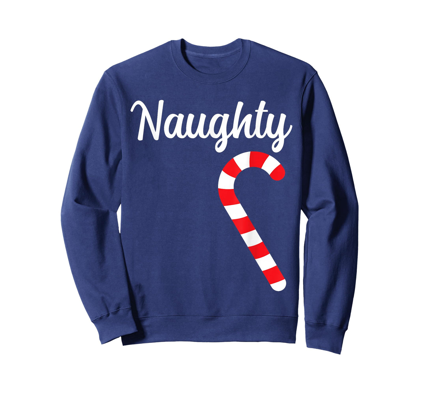 Matching Naughty and Nice Couples Christmas Pajamas T-Shirt
