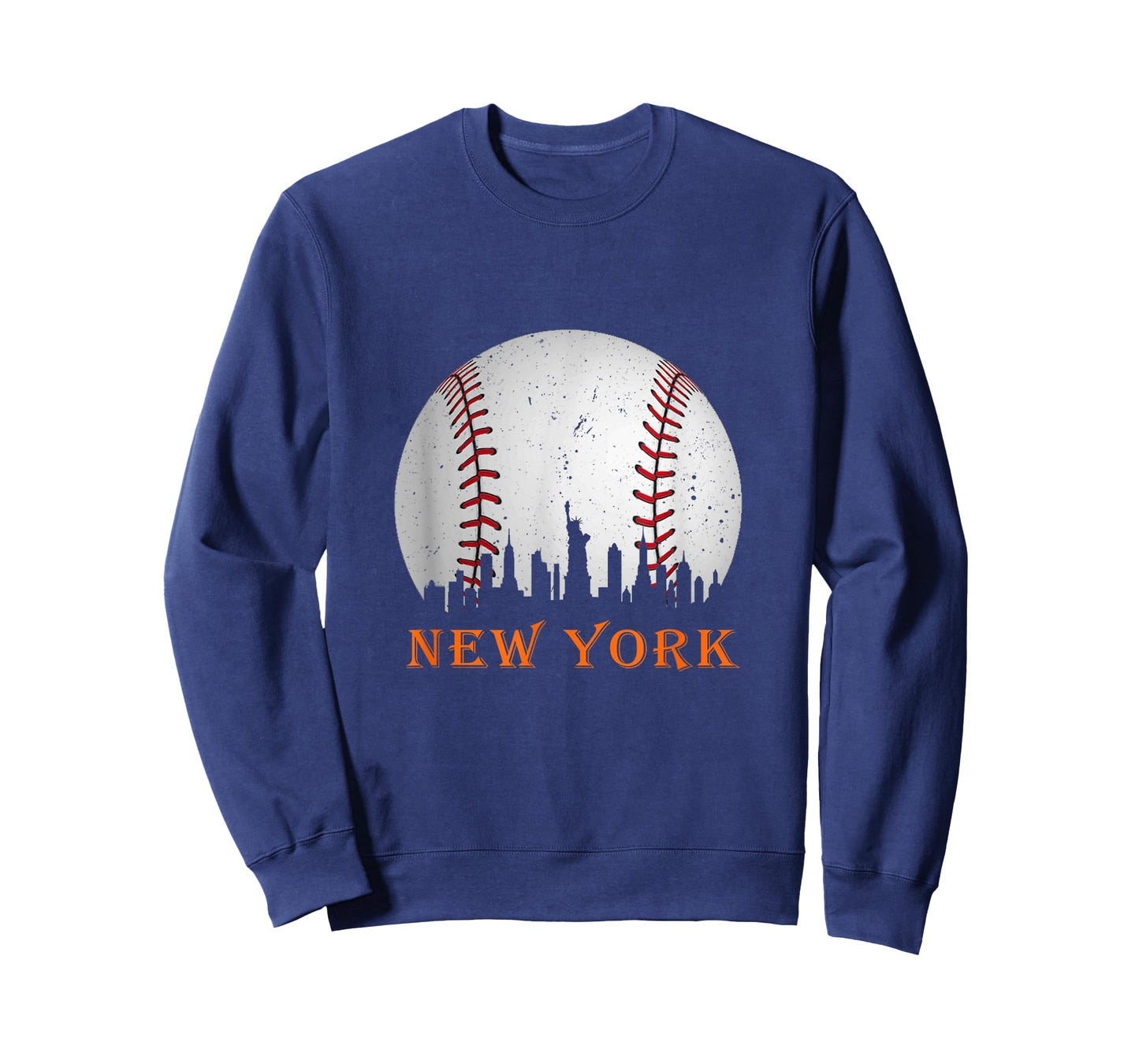 New York NY Skyline Baseball Vintage Met At Gameday T-Shirt