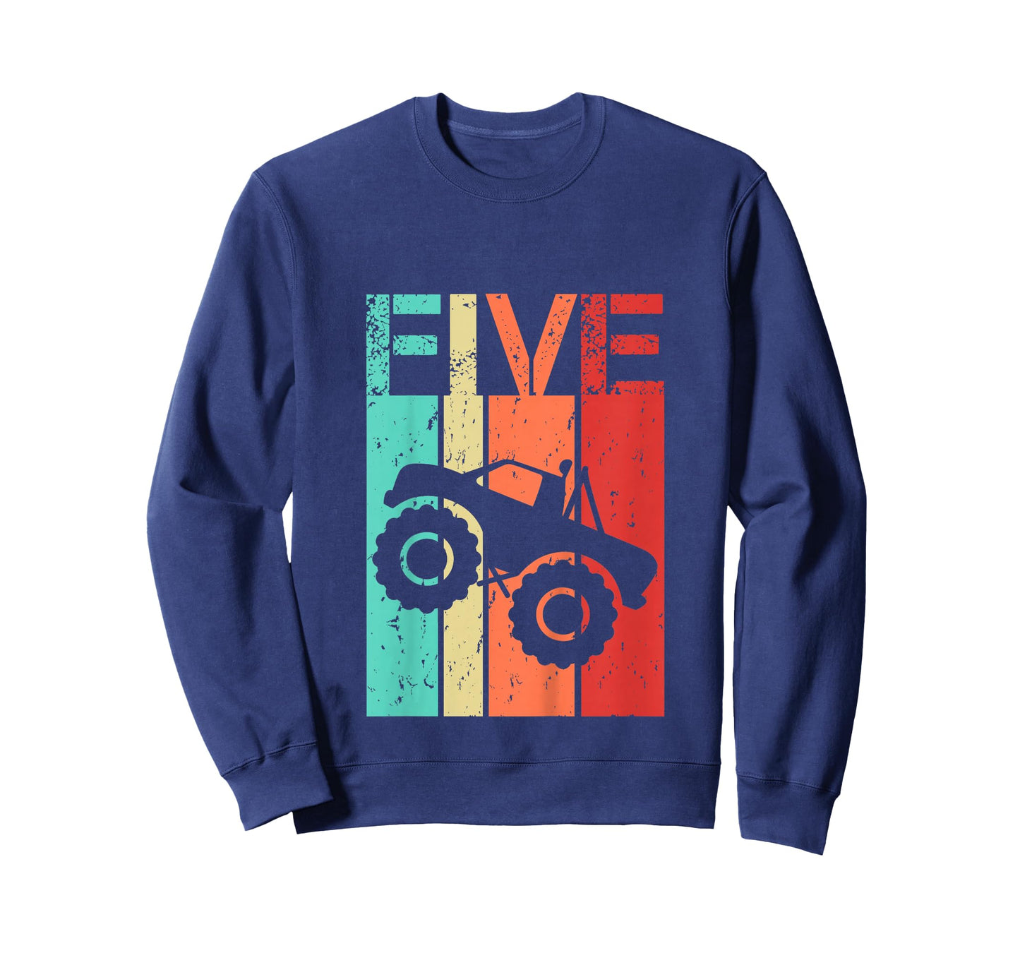5 Year Old Monster Truck Birthday 5th Birthday Boy Girl T-Shirt
