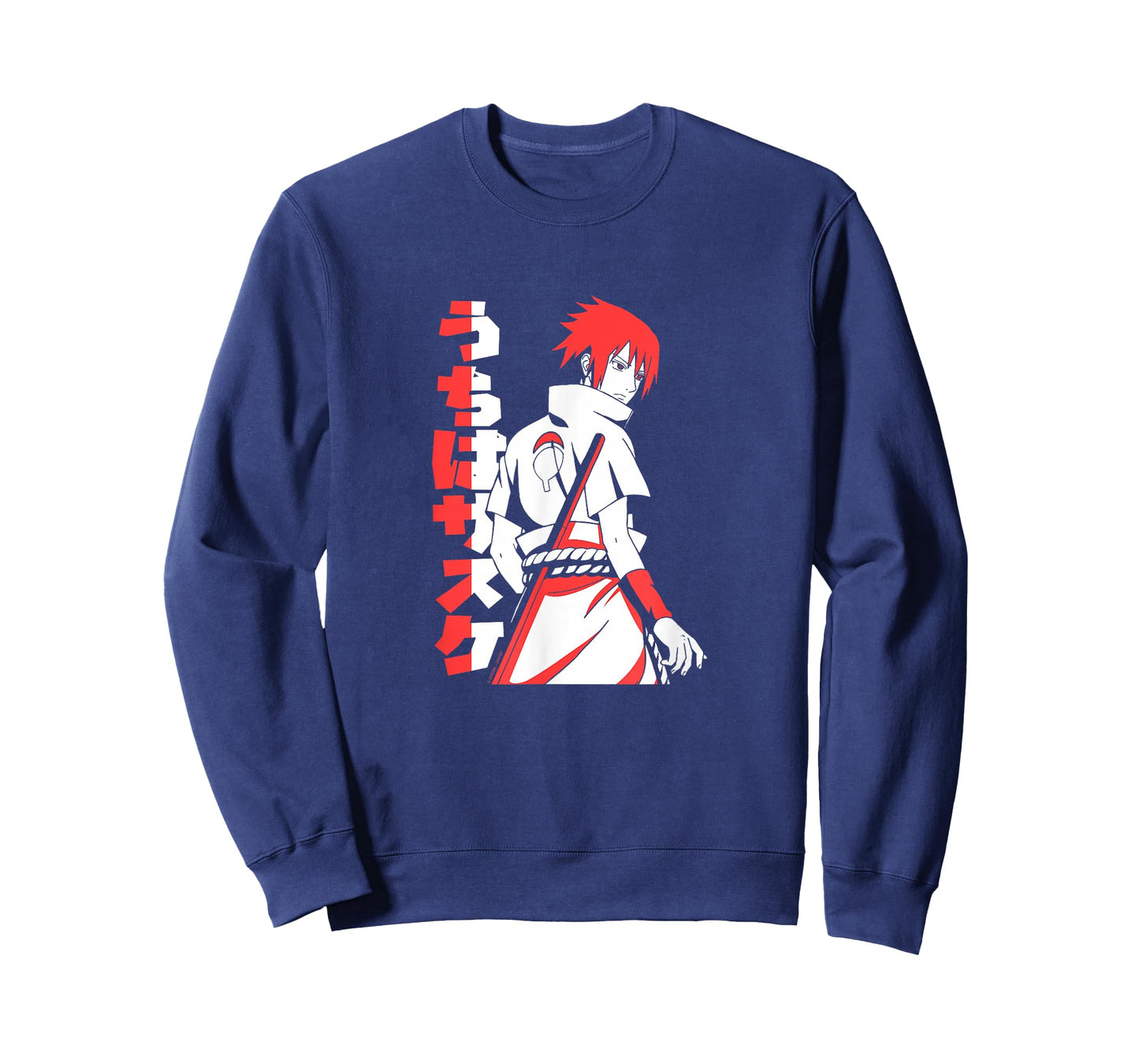 Naruto Shippuden Sasuke Uchiha Two Tone Anime T-Shirt