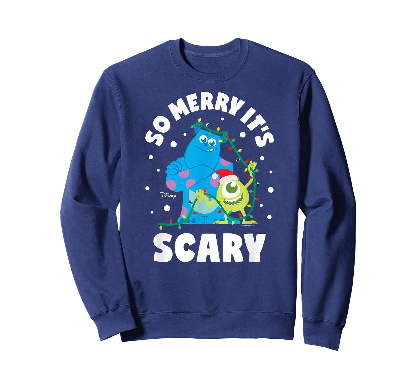 Monsters Inc - So Merry Its Scary T-Shirt