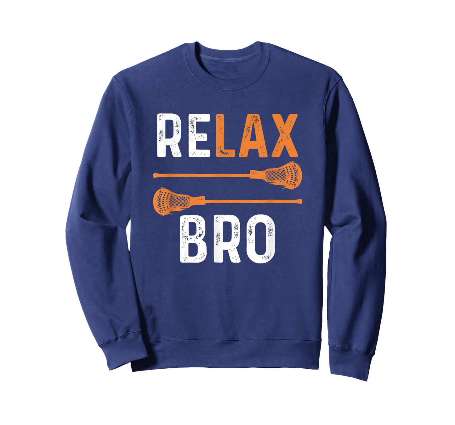 Relax Bro Lacrosse Sports Team Game T-Shirt