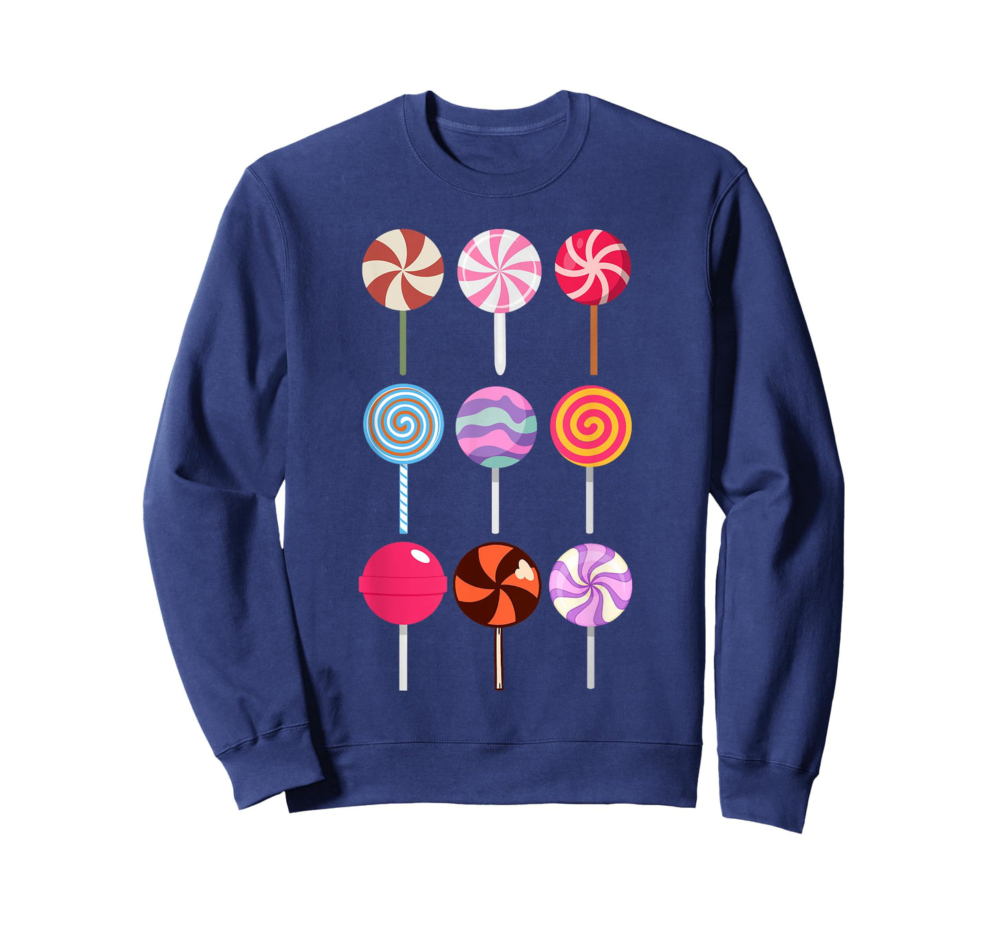 Funny Lollipop Art Candy Lollipop Lovers For Men Women Kids T-Shirt