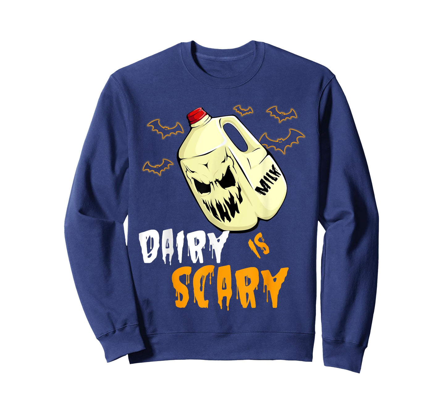 Funny Vegan Halloween Dairy Is Scary Veganism Gift T-Shirt