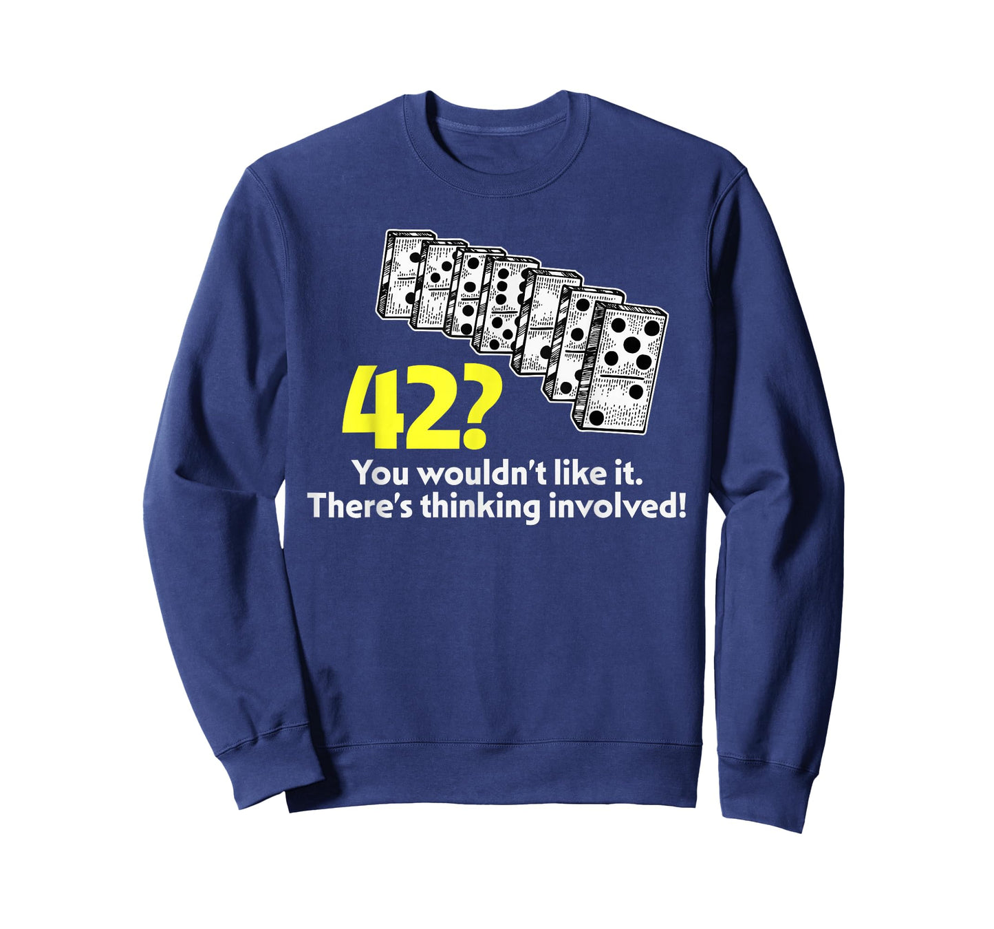 Funny Dominoes Game 42 Forty Two Domino Player T-Shirt
