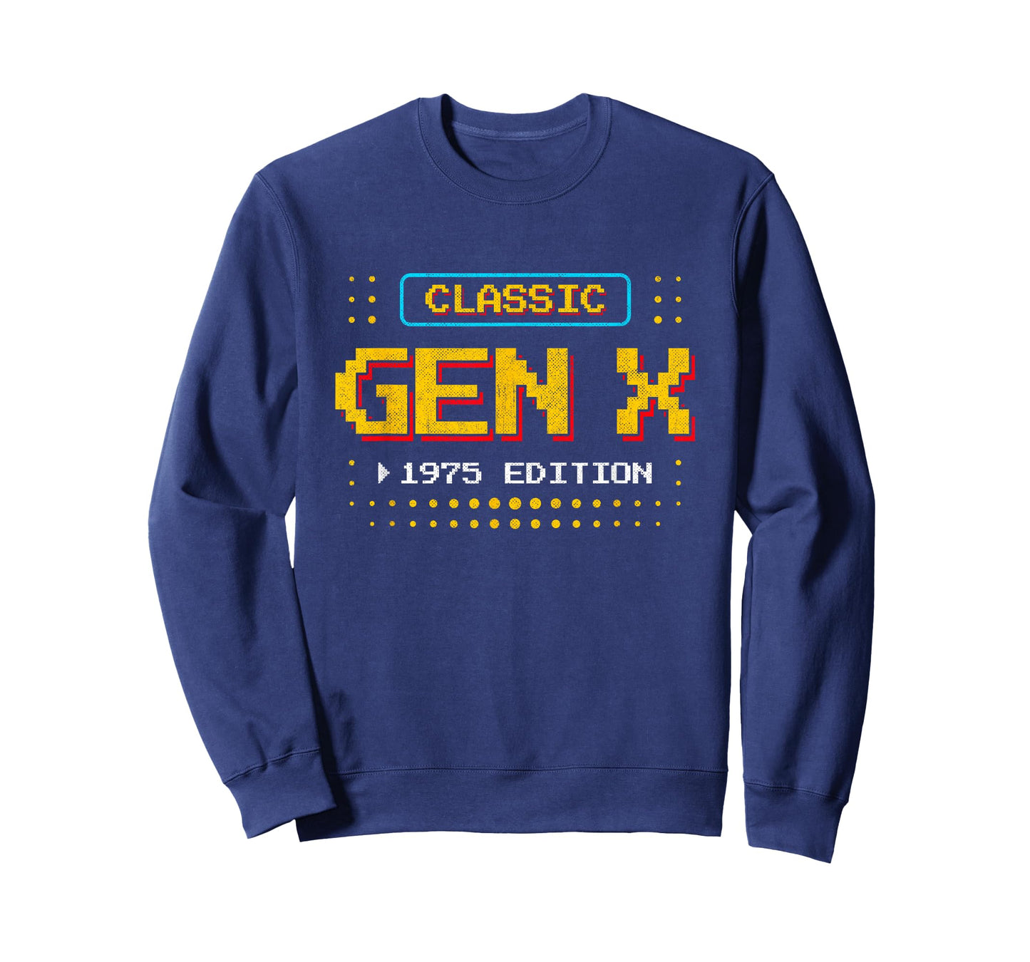 Born 1975 Gen X - Classic 1975 Retro Gamer - Gaming Birthday T-Shirt