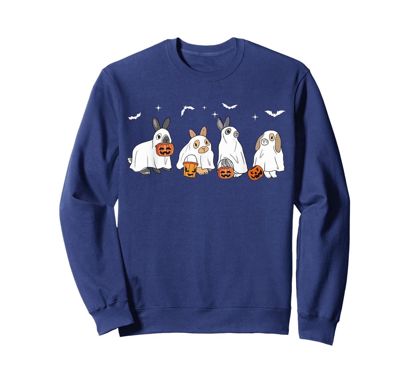 Happy Halloween Rabbit Ghost Bunny Lover Spooky Season T-Shirt