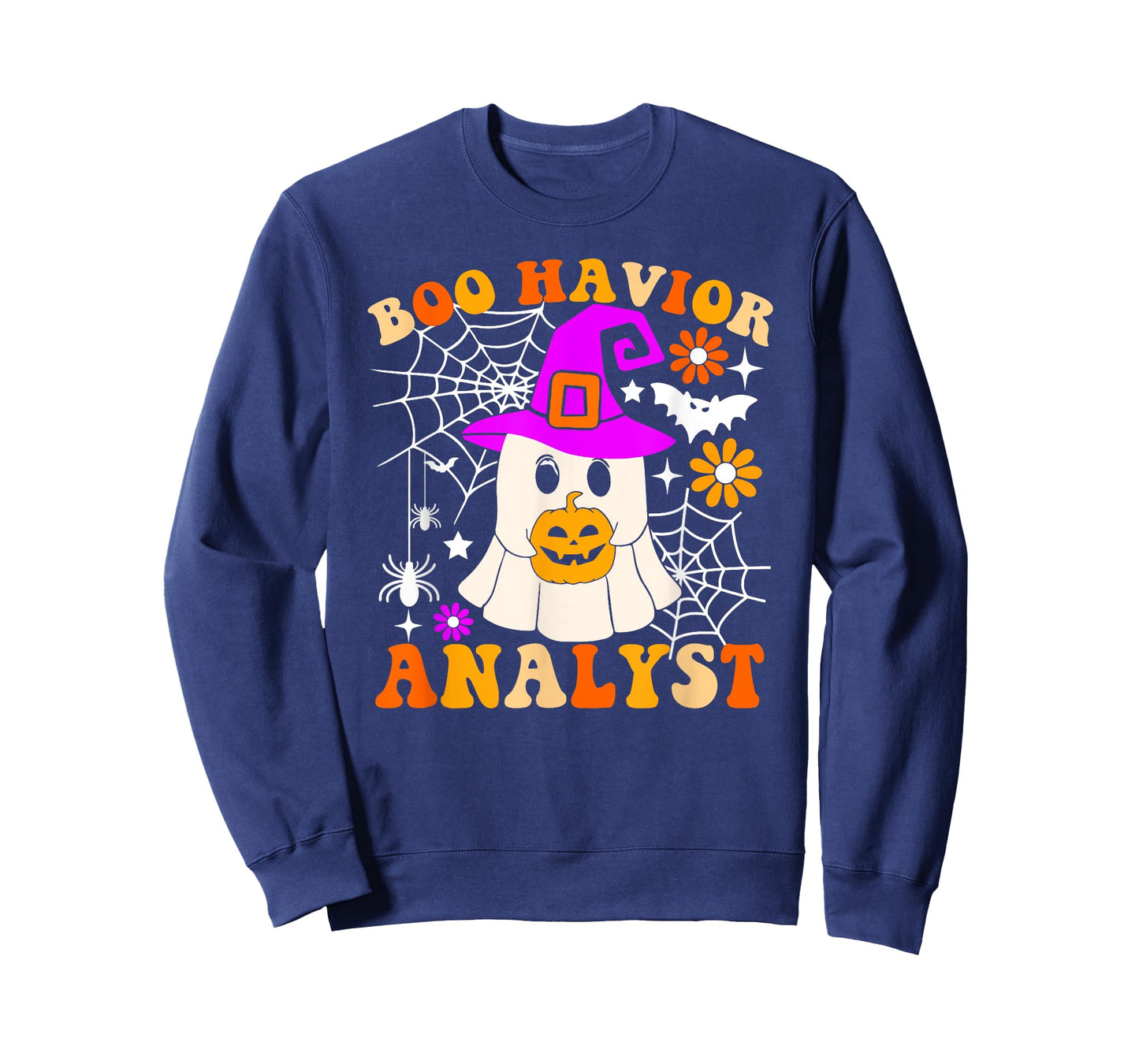 Boo Havior Analyst Funny Ghost Halloween Behavior Therapist T-Shirt