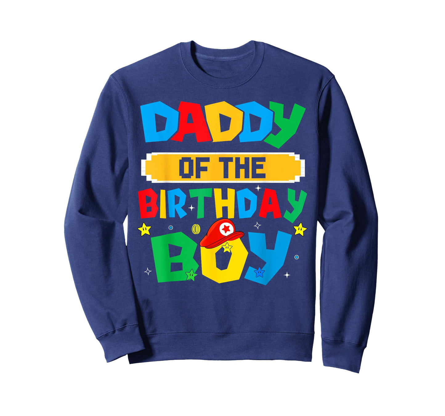 Daddy Of The Birthday Boy Game Video Gaming Matching Family T-Shirt