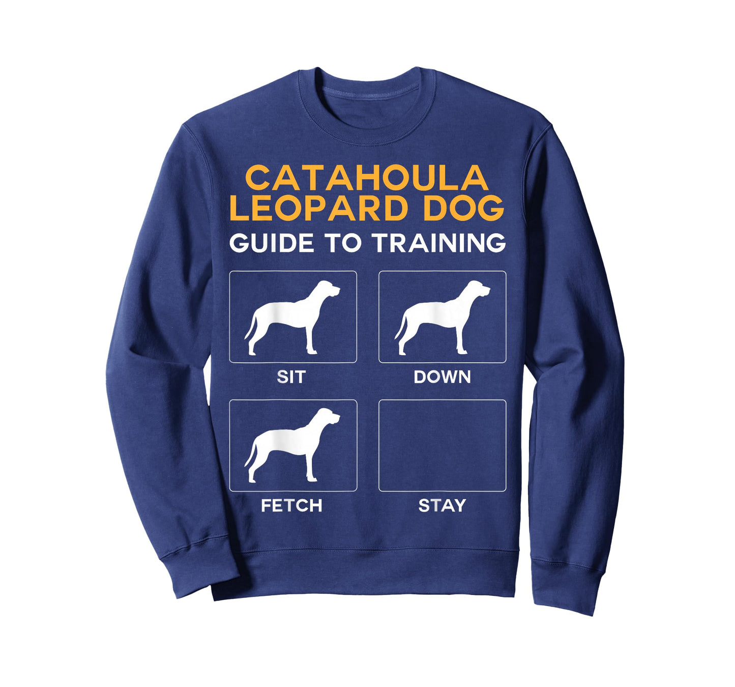 Check out my other Catahoula Leopard Dog T-shirts Unisex Adult Black Cartoon Leopard Dog Guide To Training Dog Obedience T-Shirt