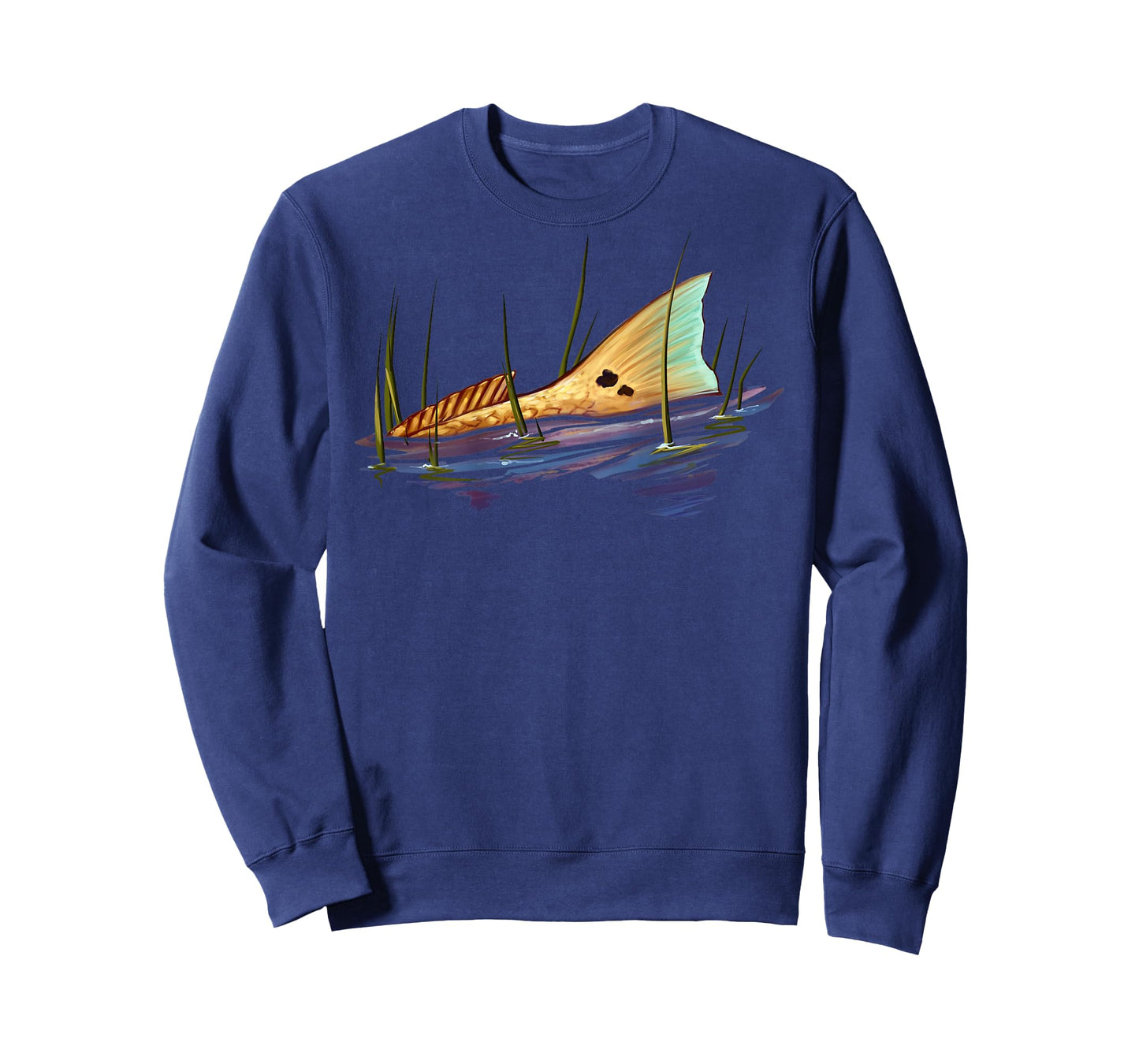 Tailing Redfish T-Shirt | Red Drum Fish Shirt | Redfish Tail T-Shirt