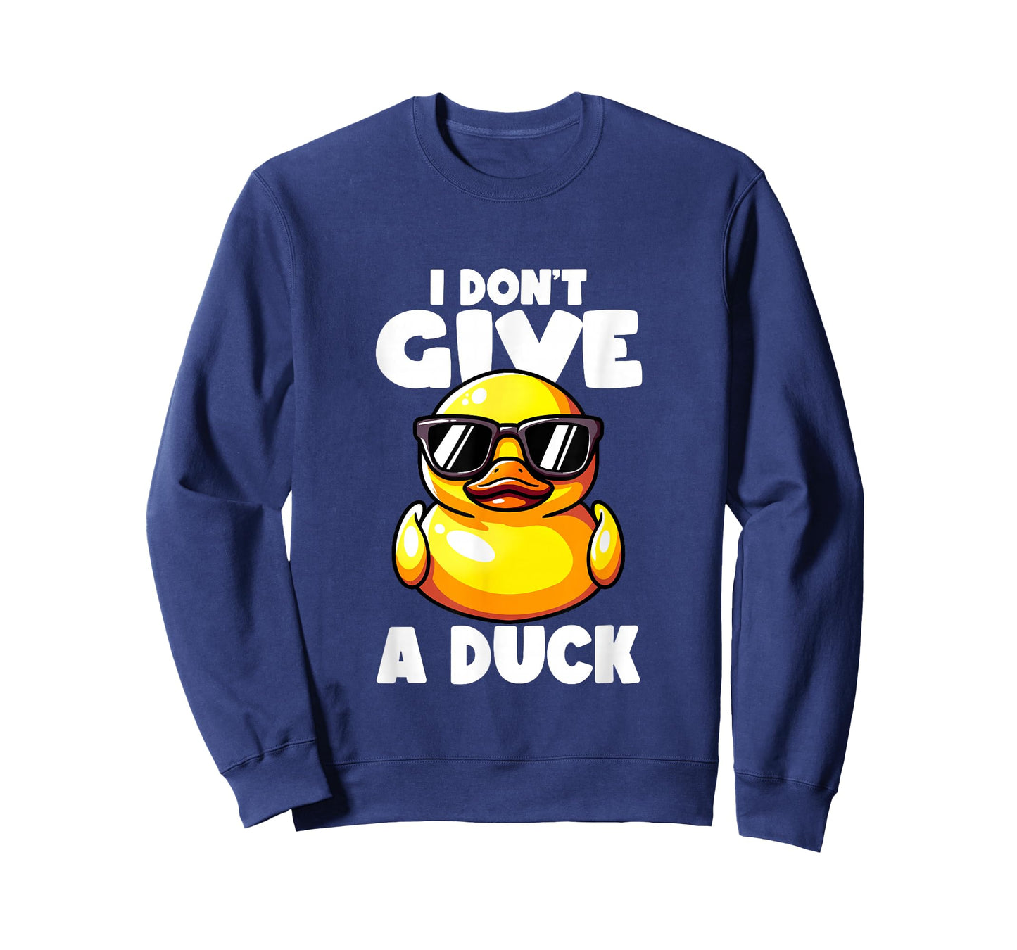 I Don't Give A Duck Lover Funny Duck Owner Rude I Love Duck T-Shirt