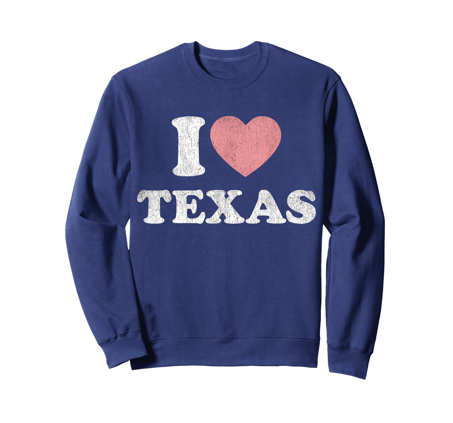 I Love Texas Women Pink Heart TX Girls Souvenir T-Shirt