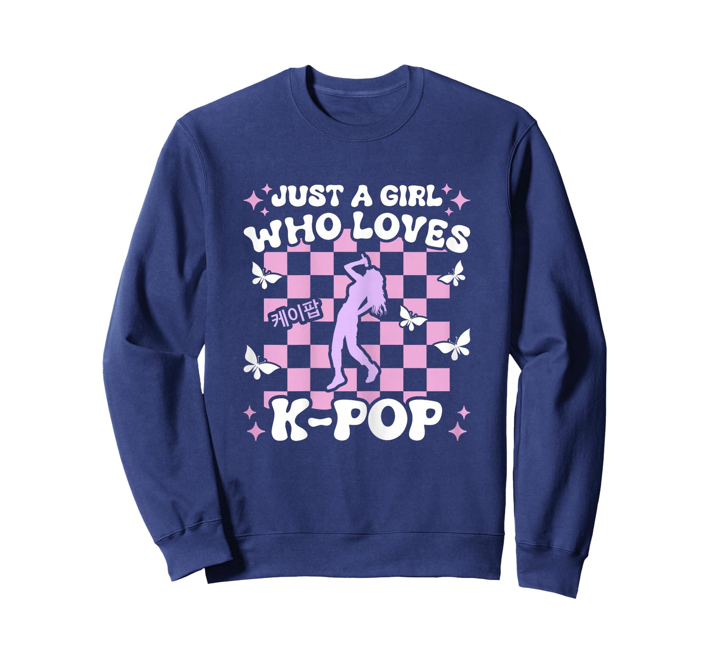 Just A Girl Who Loves K-Pop Girls Kids Kpop Teen Girl K-Pop T-Shirt