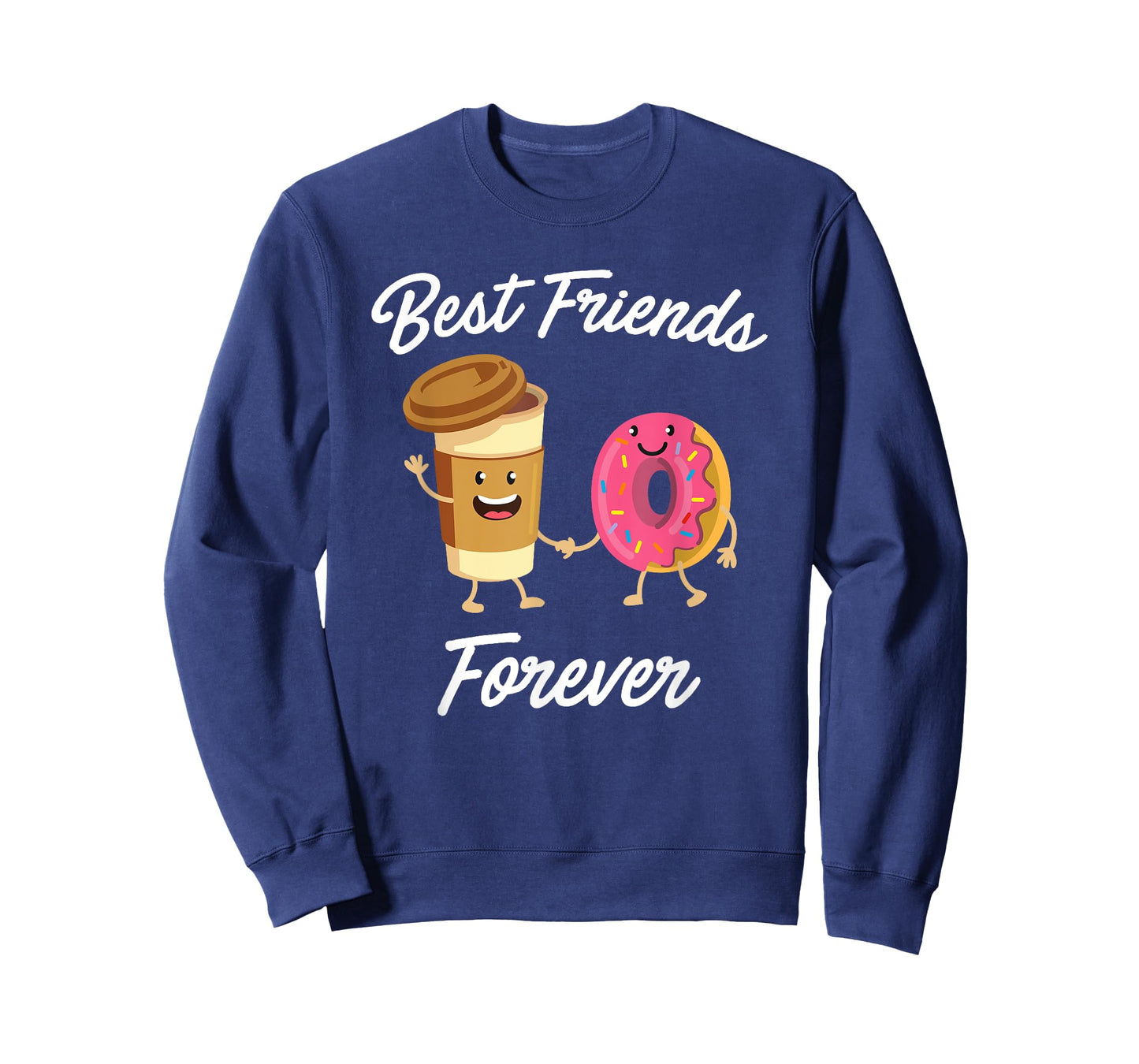 Best Friends Forever Donut & Coffee T-shirt (Donut Shirt) T-Shirt