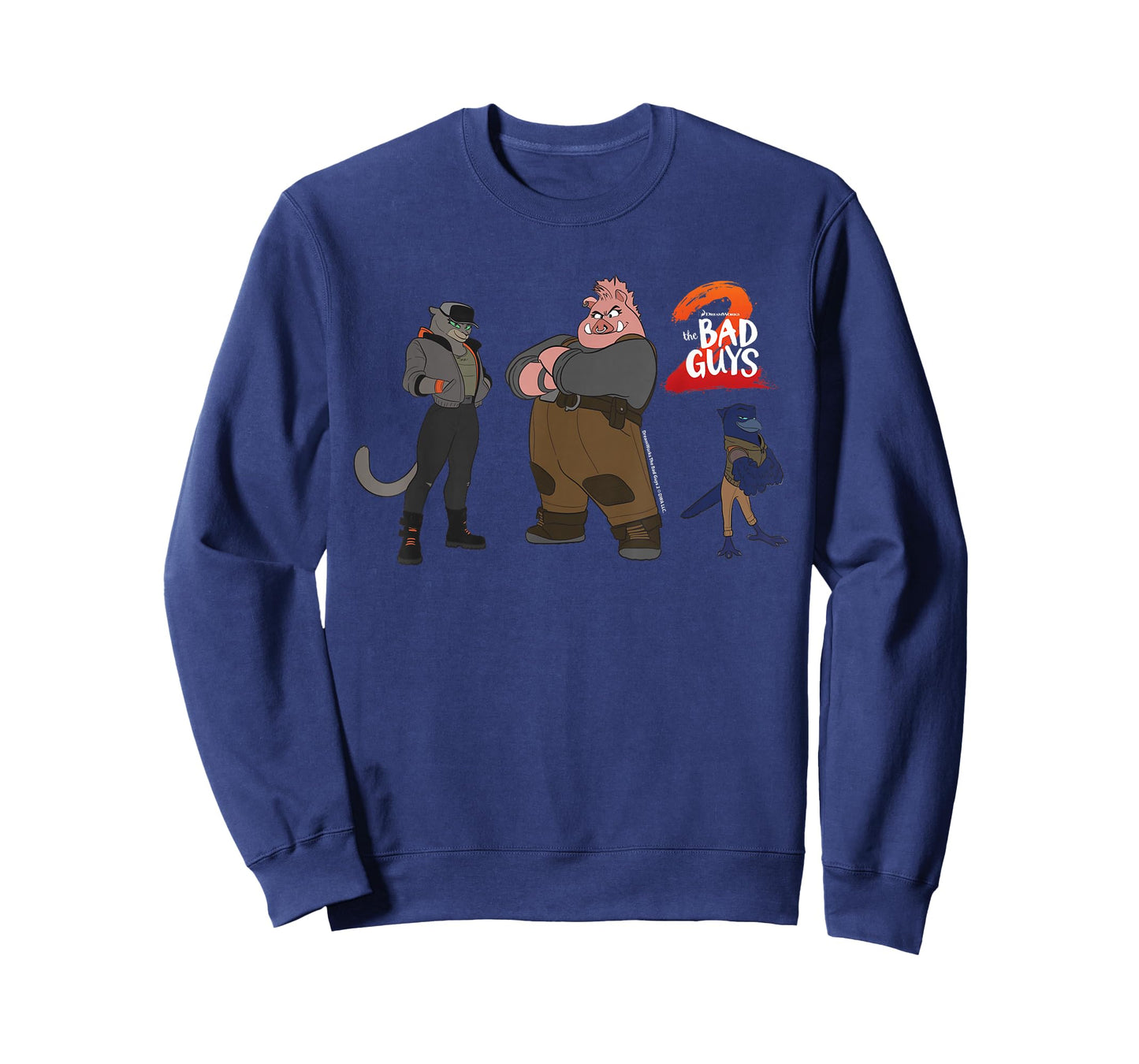 DreamWorks The Bad Guys 2 The Bad Girls 2D Style T-Shirt