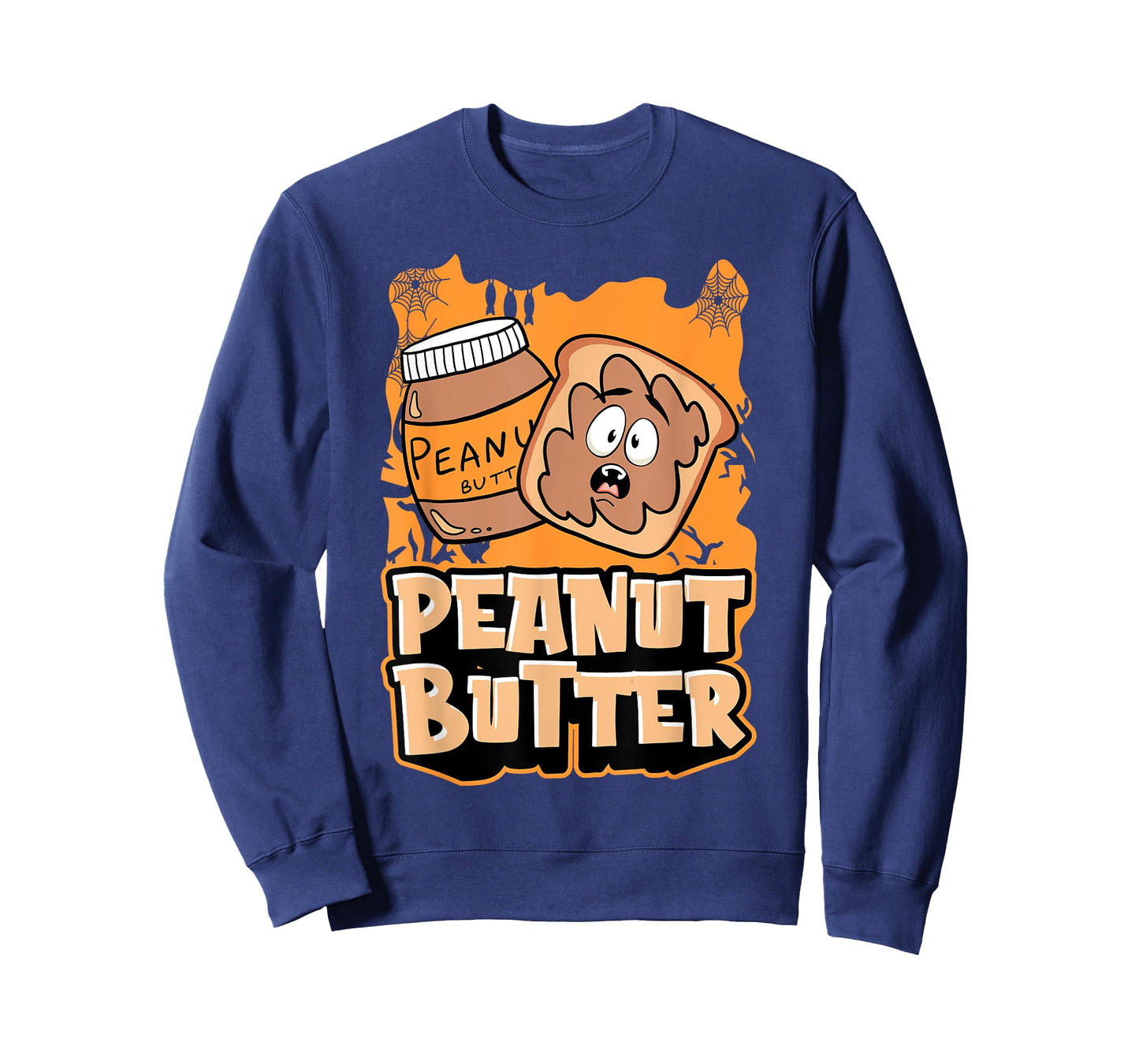 Peanut Butter Jelly Matching Halloween Spooky Spider Webs T-Shirt
