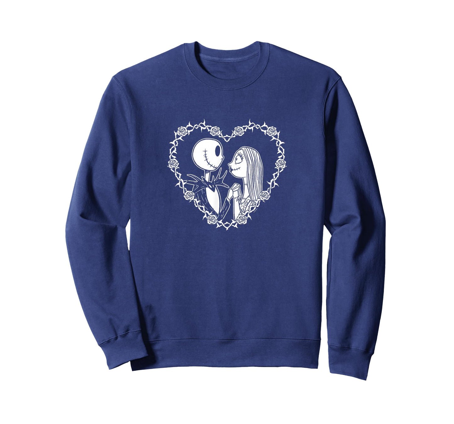 The Nightmare Before Christmas - Jack Sally Heart T-Shirt