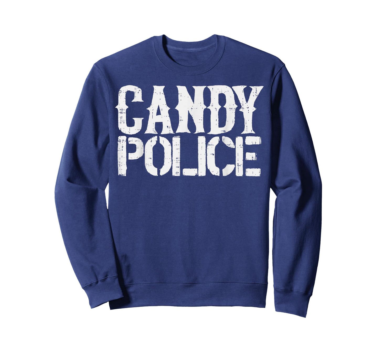 Candy Police Shirt Funny Parents Halloween Costume Party T-Shirt