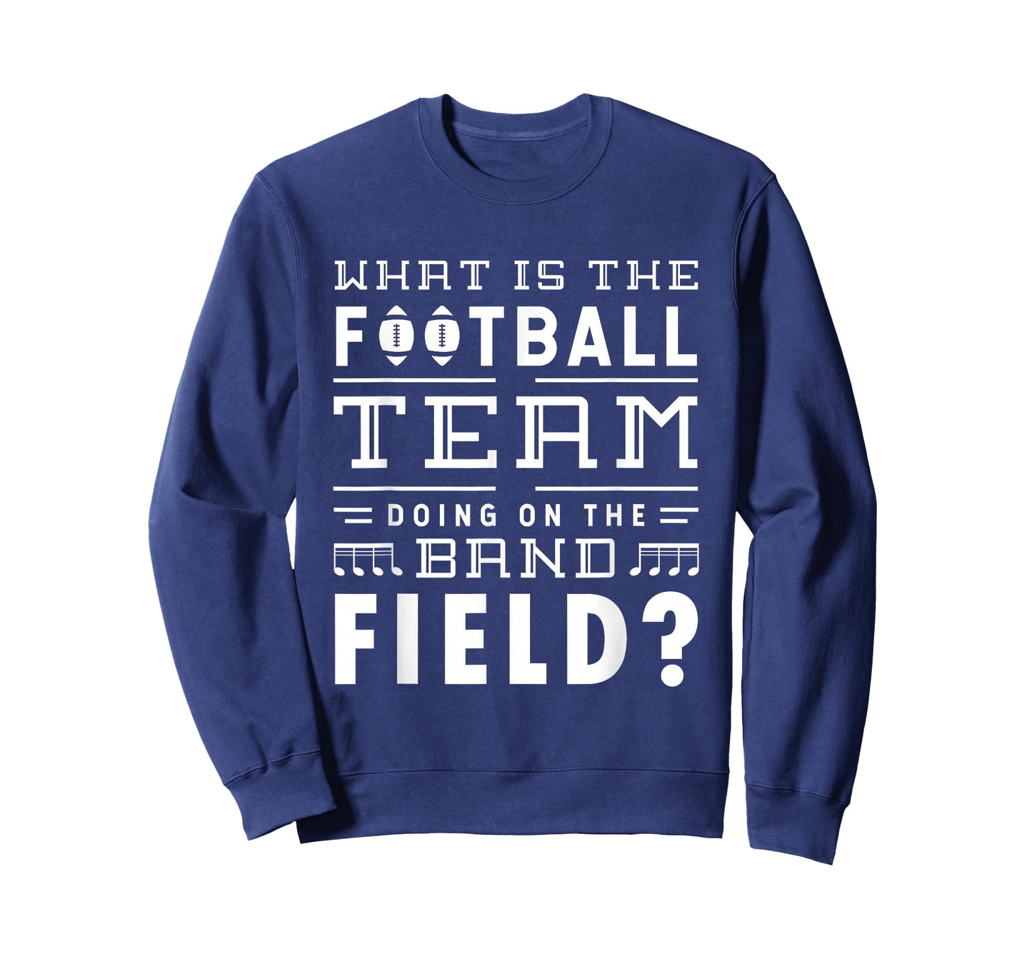 What is the football team doing on the band field Football T-Shirt