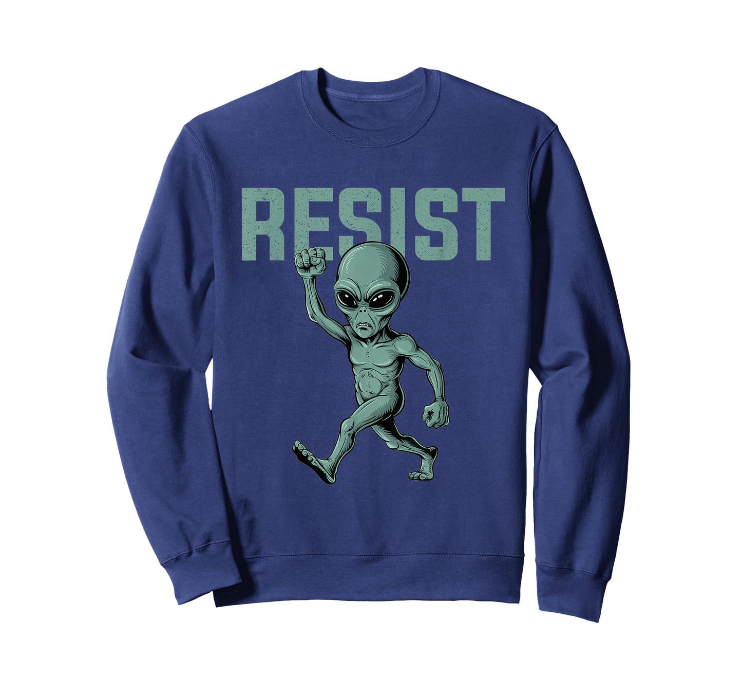 Funny Alien UFO Resist Alien Protest Against Tariffs T-Shirt