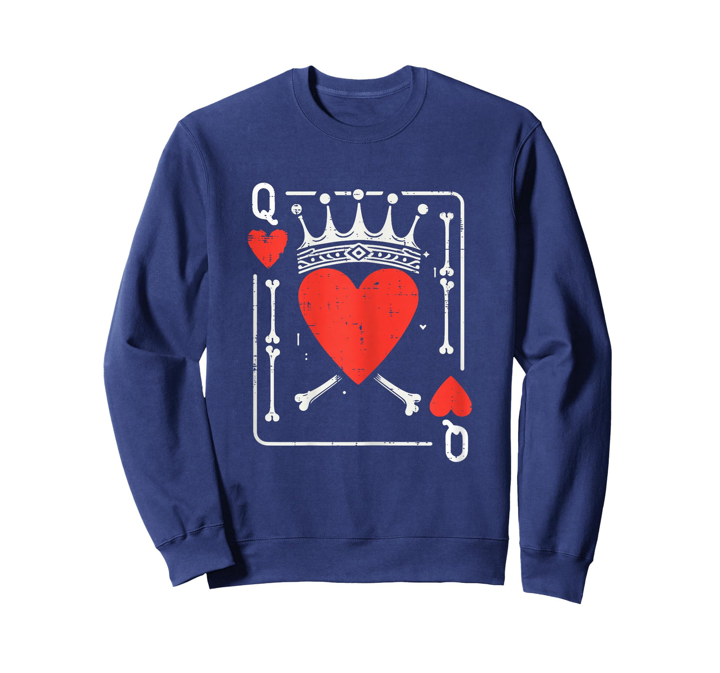 Halloween Queen of Hearts Bone Matching Couple Costume Women T-Shirt