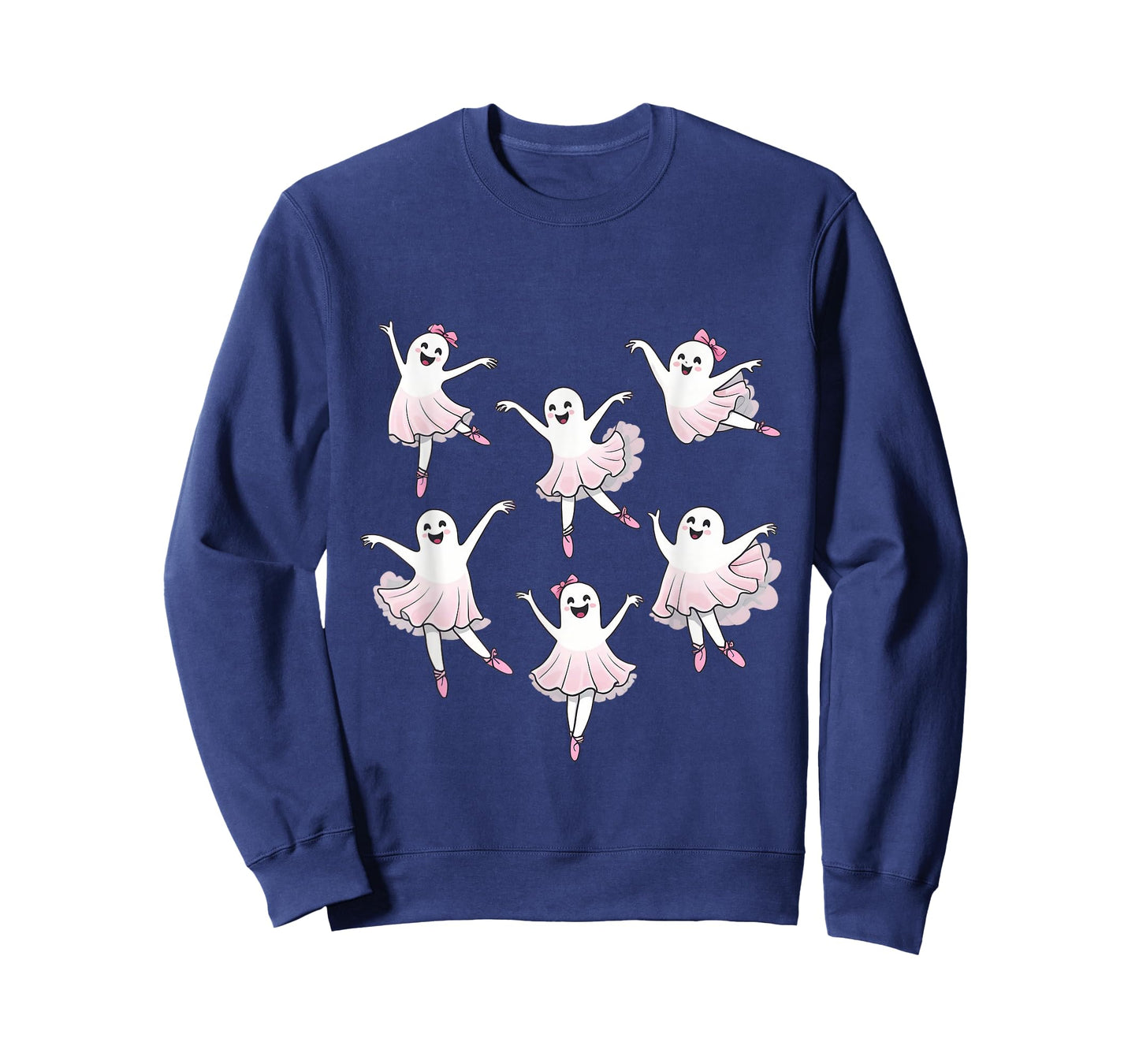 Ballerina Ghosts Ballet Ghost Dancer Spooky Dance Halloween T-Shirt