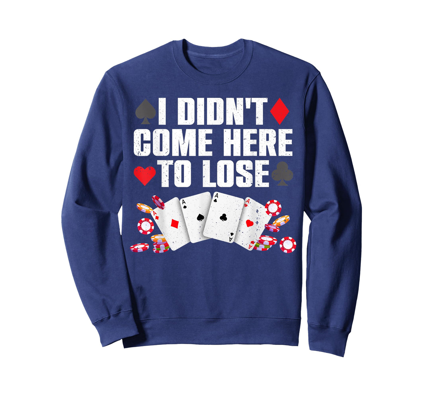 Cool Poker Player Art For Men Women Casino Lover Gamblers T-Shirt
