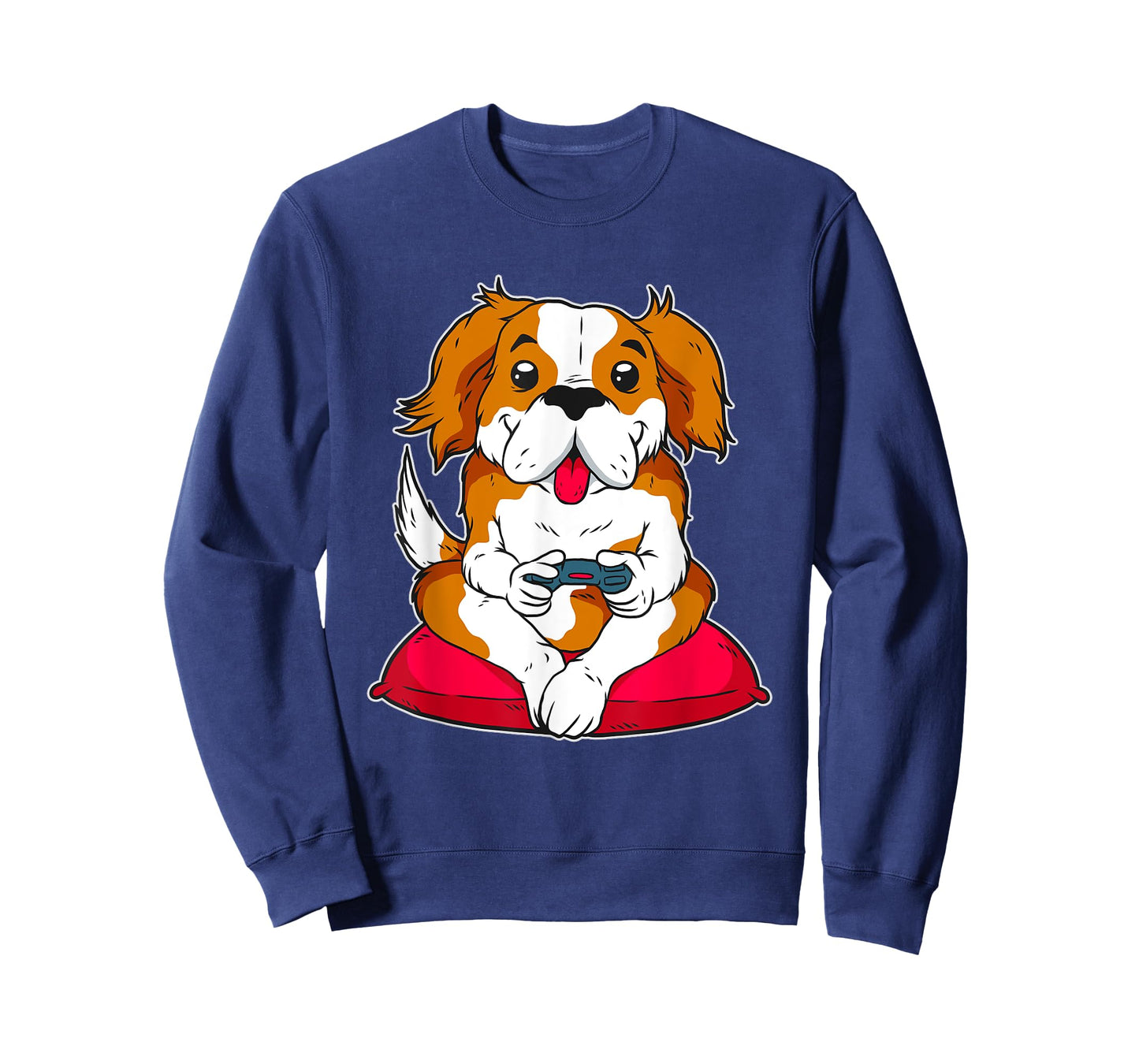 Cute Gamer Dog Gaming T-Shirt for Men Women