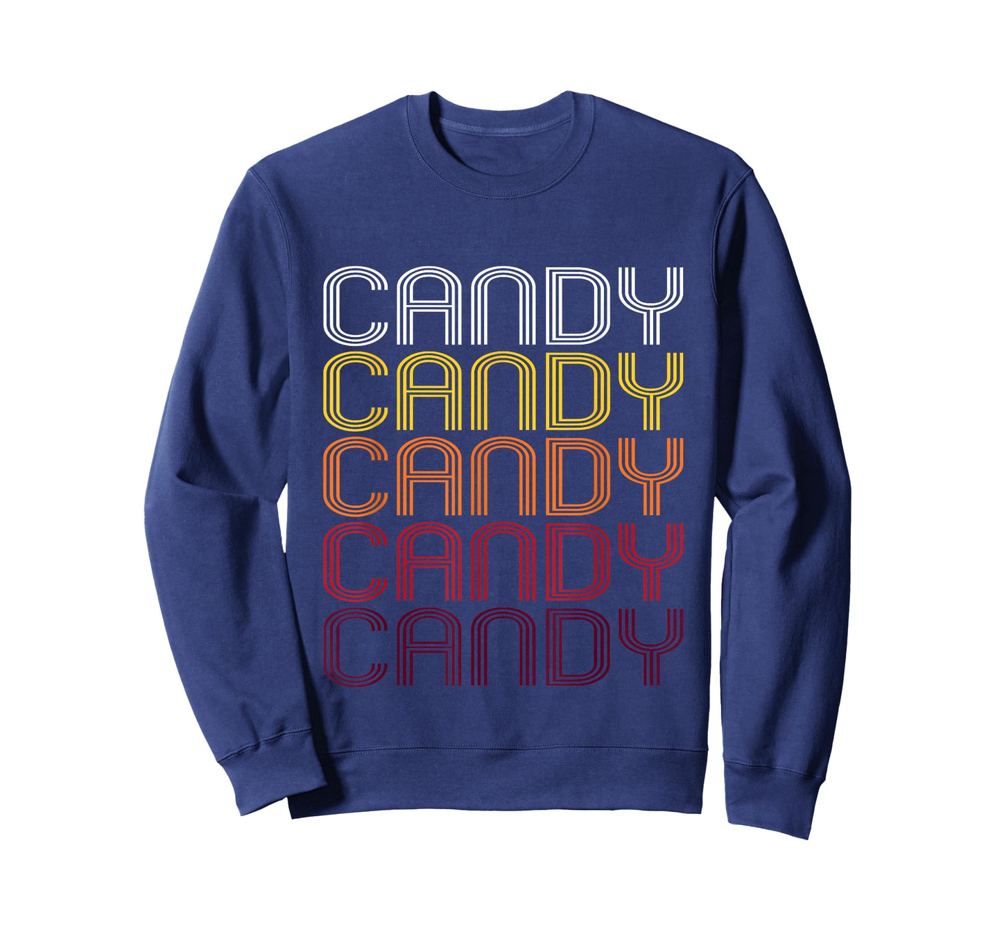 Candy Retro Wordmark Pattern - Vintage Style T-shirt