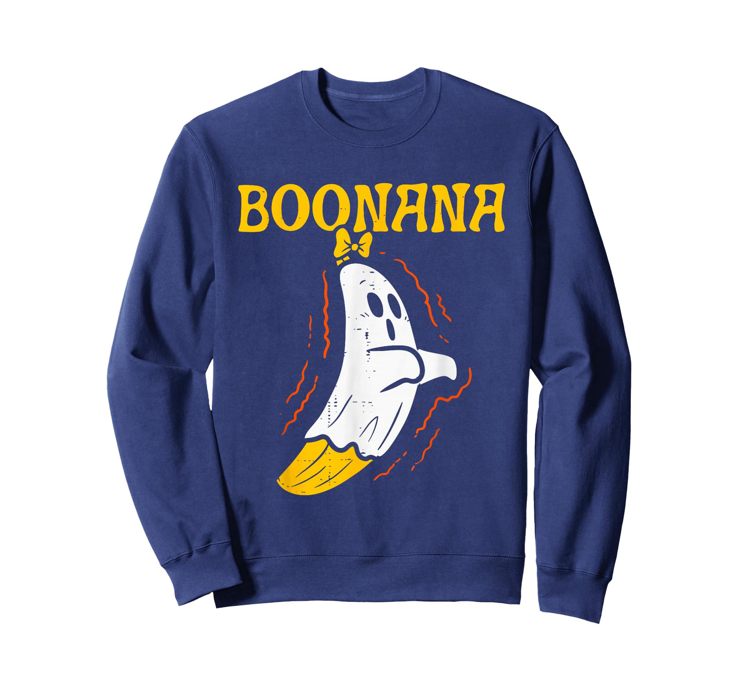 Boonana Cute Ghost Banana Halloween Costume Men Women Kids T-Shirt