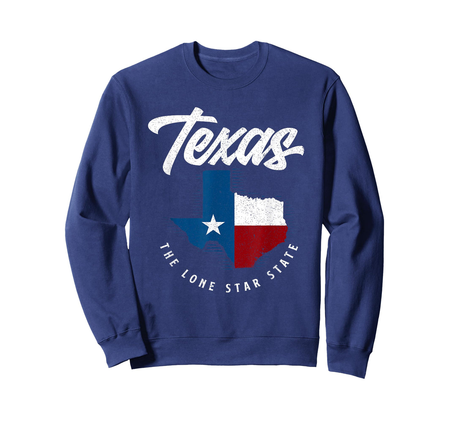 Texas The Lone Star State - Texas Map T-Shirt