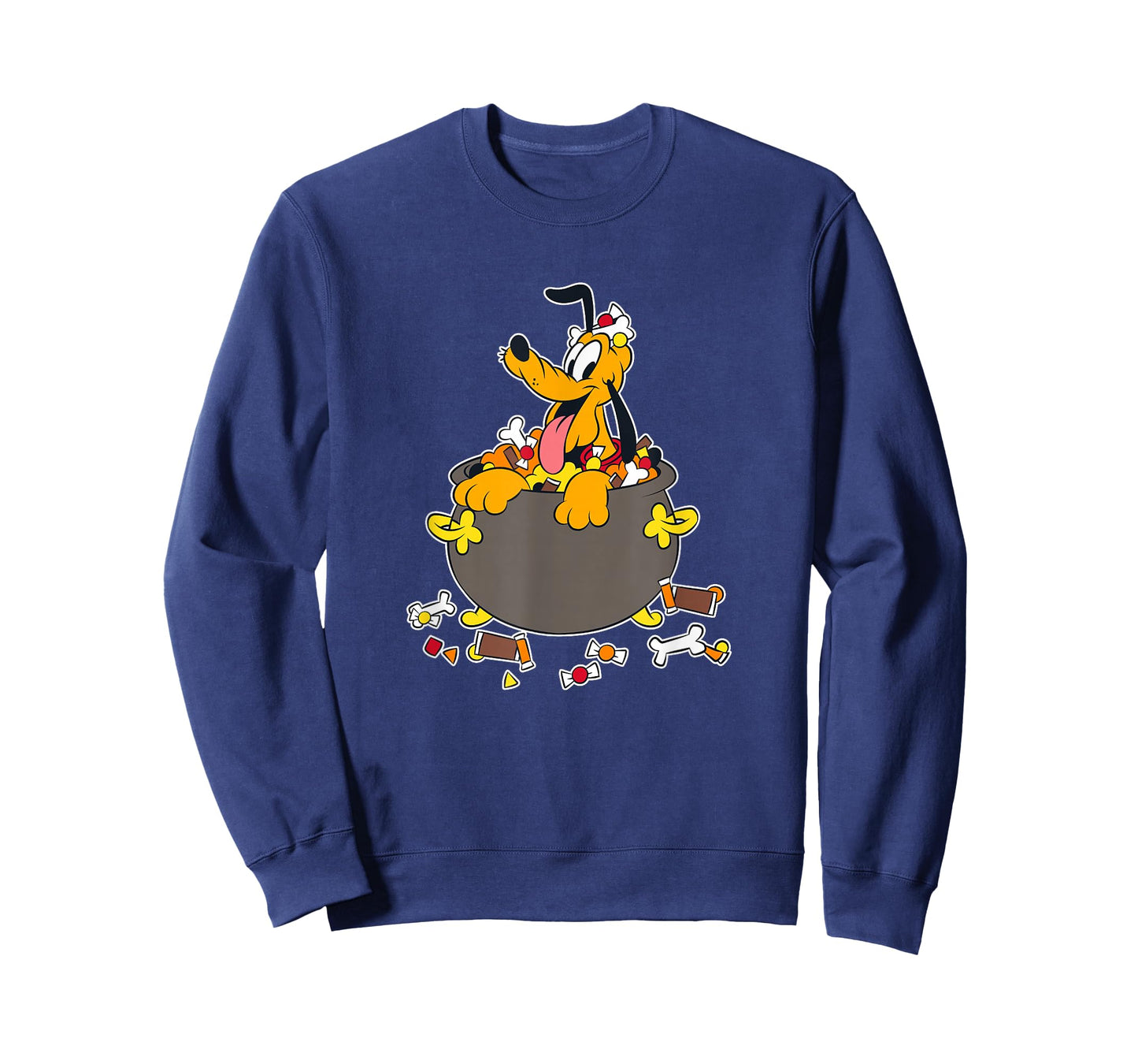 Disney Mickey And Friends Halloween Pluto Inside Candy Bowl T-Shirt