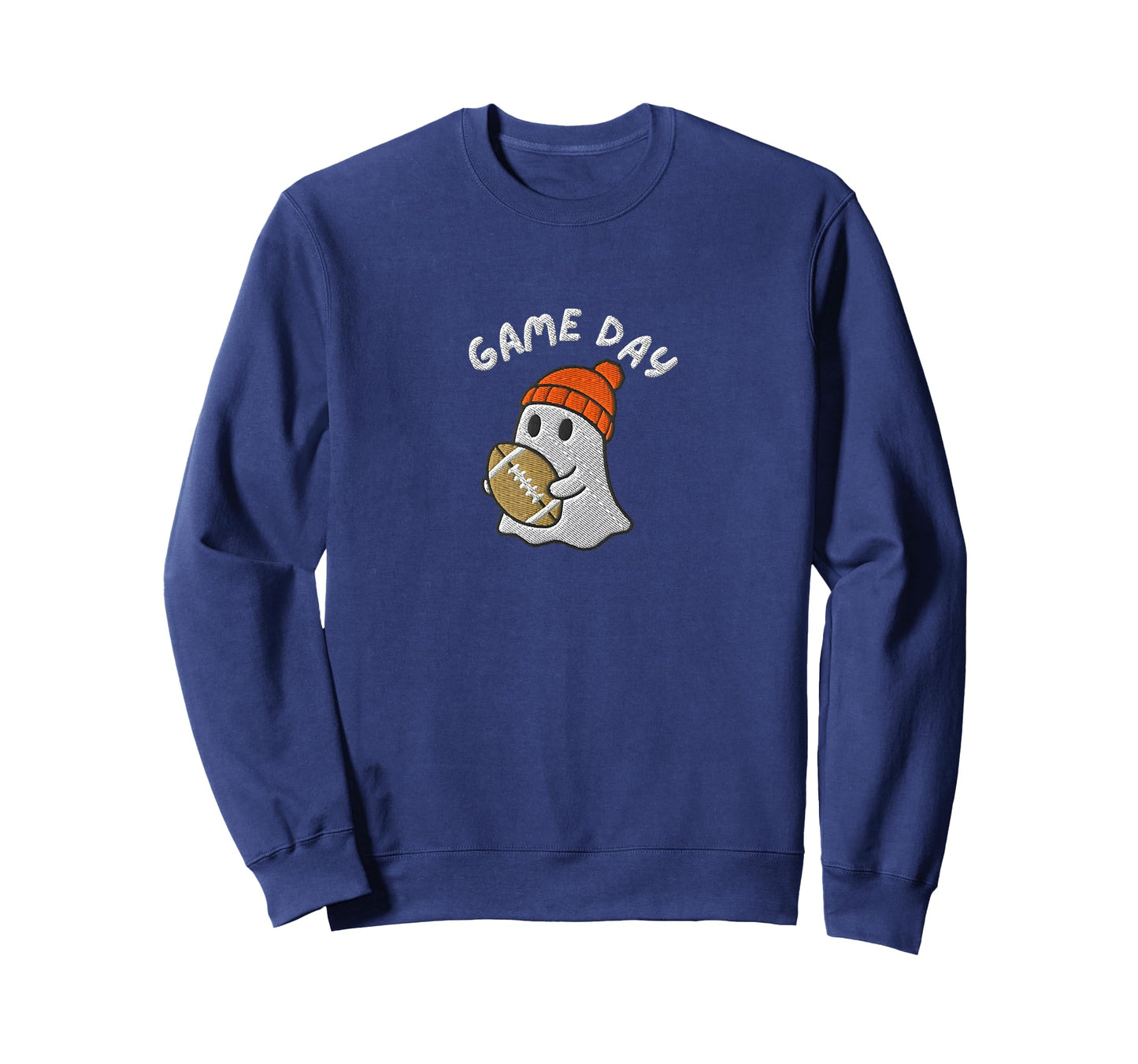 Football Game Day Ghost Halloween T-Shirt