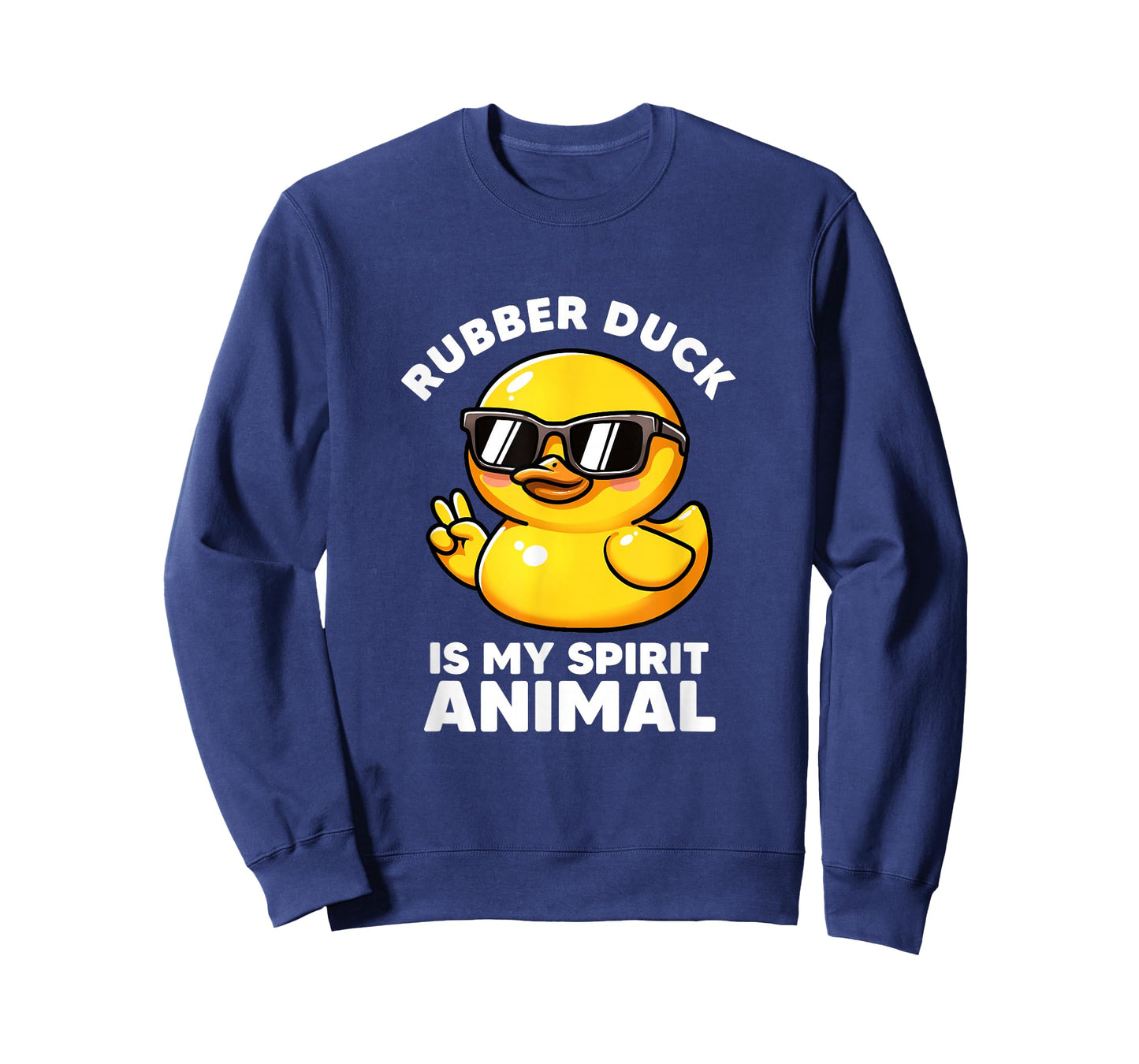Rubber Duck Is My Spirit Animal I Love Duck Lover Funny Duck T-Shirt