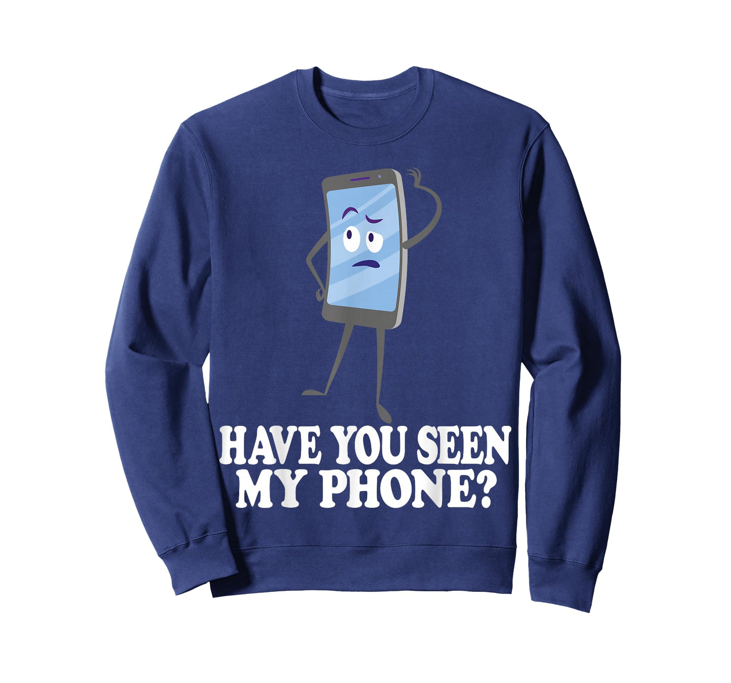 Have You Seen My Phone? Tech Humor Cartoon Design T-Shirt