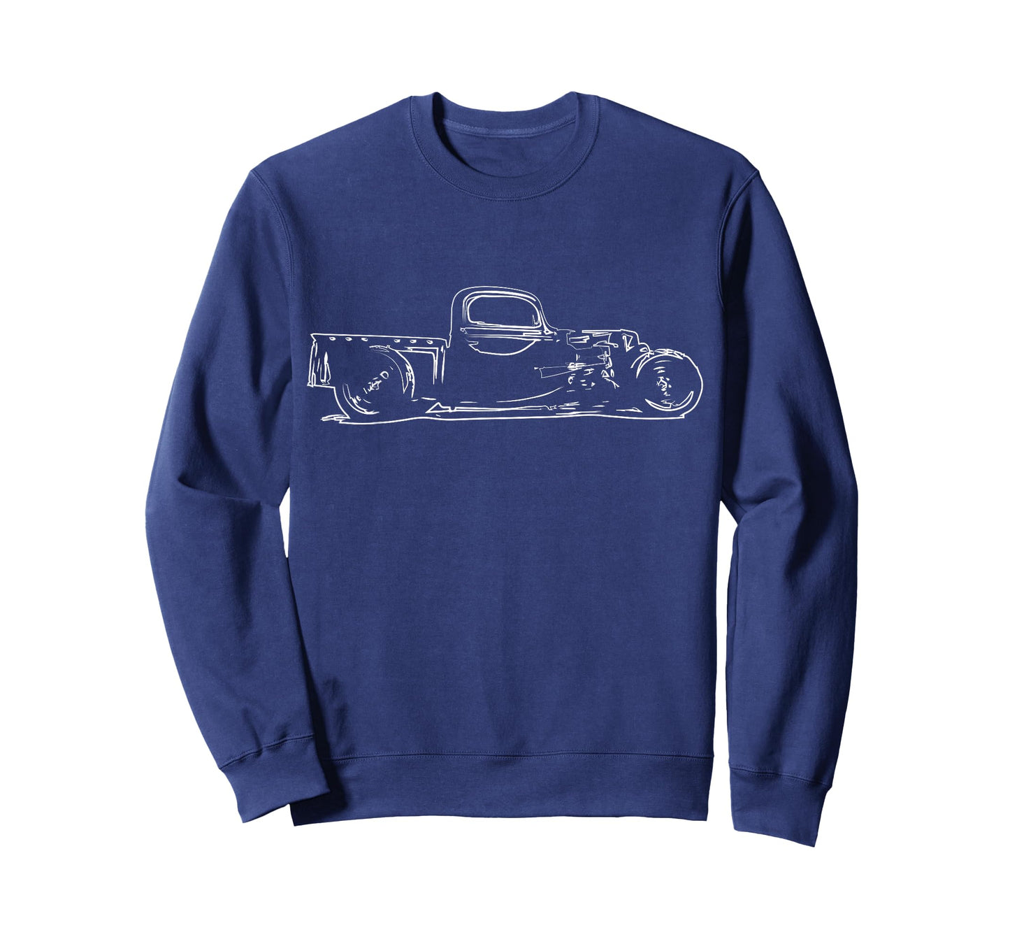 Rust Bucket Outline Rat Rod Hot Rod Steampunk T-Shirt