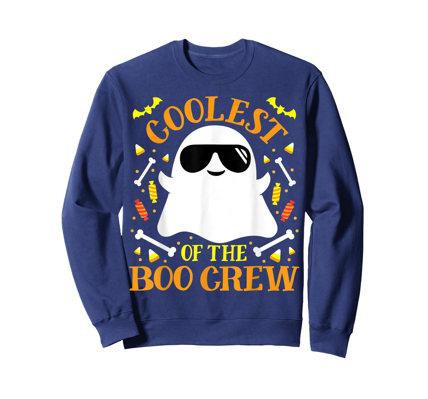 Coolest Boo Crew Ghost Matching Funny Set Boy Girl Halloween T-Shirt