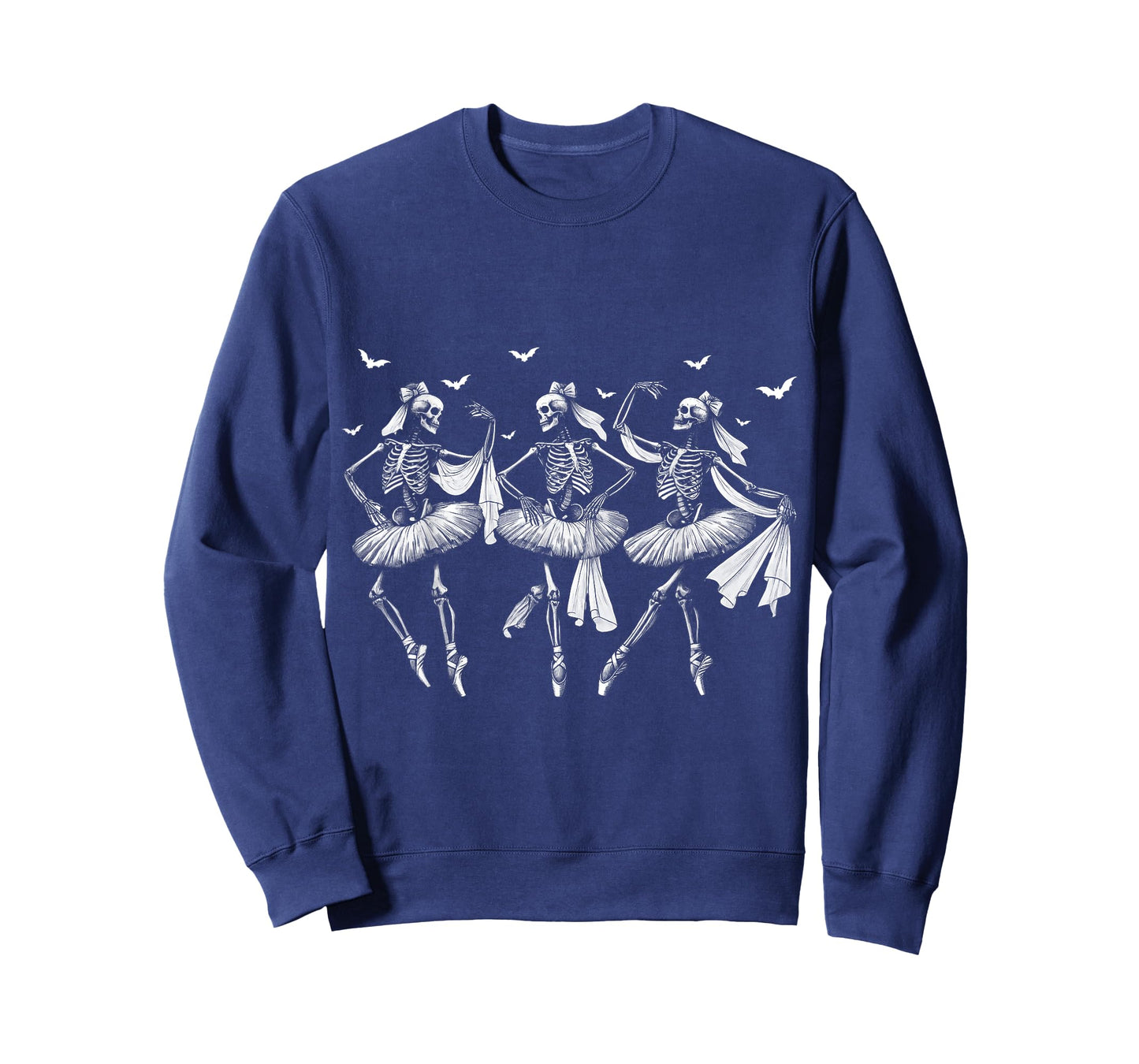 Skeleton Ballerinas Ballet Dance Cute Halloween Costume Girl T-Shirt