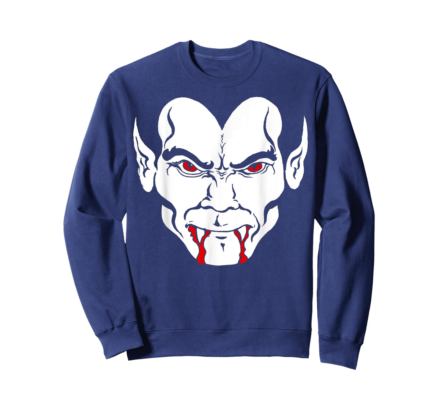 Halloween Dracula Bloody Vampire Teeth Face T-Shirt
