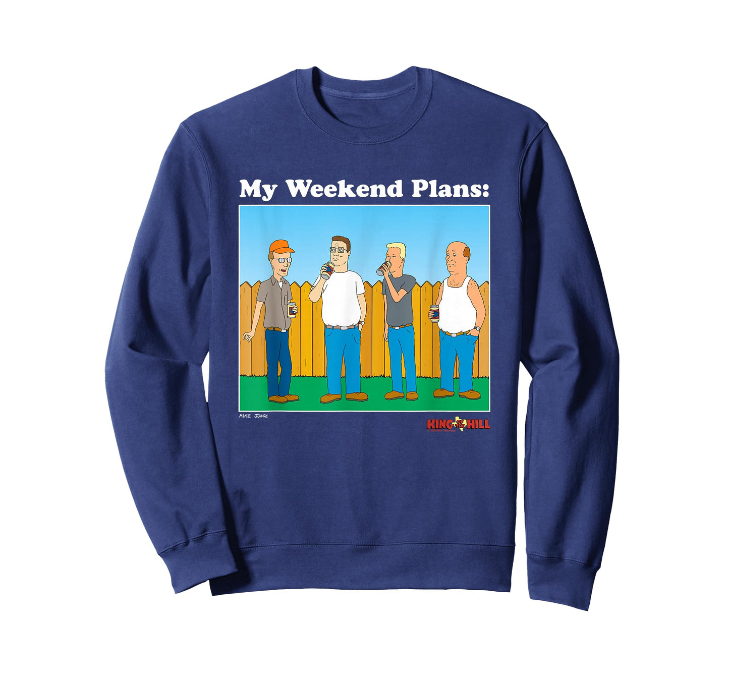 King Of The Hill My Weekend Plans Group Shot T-Shirt