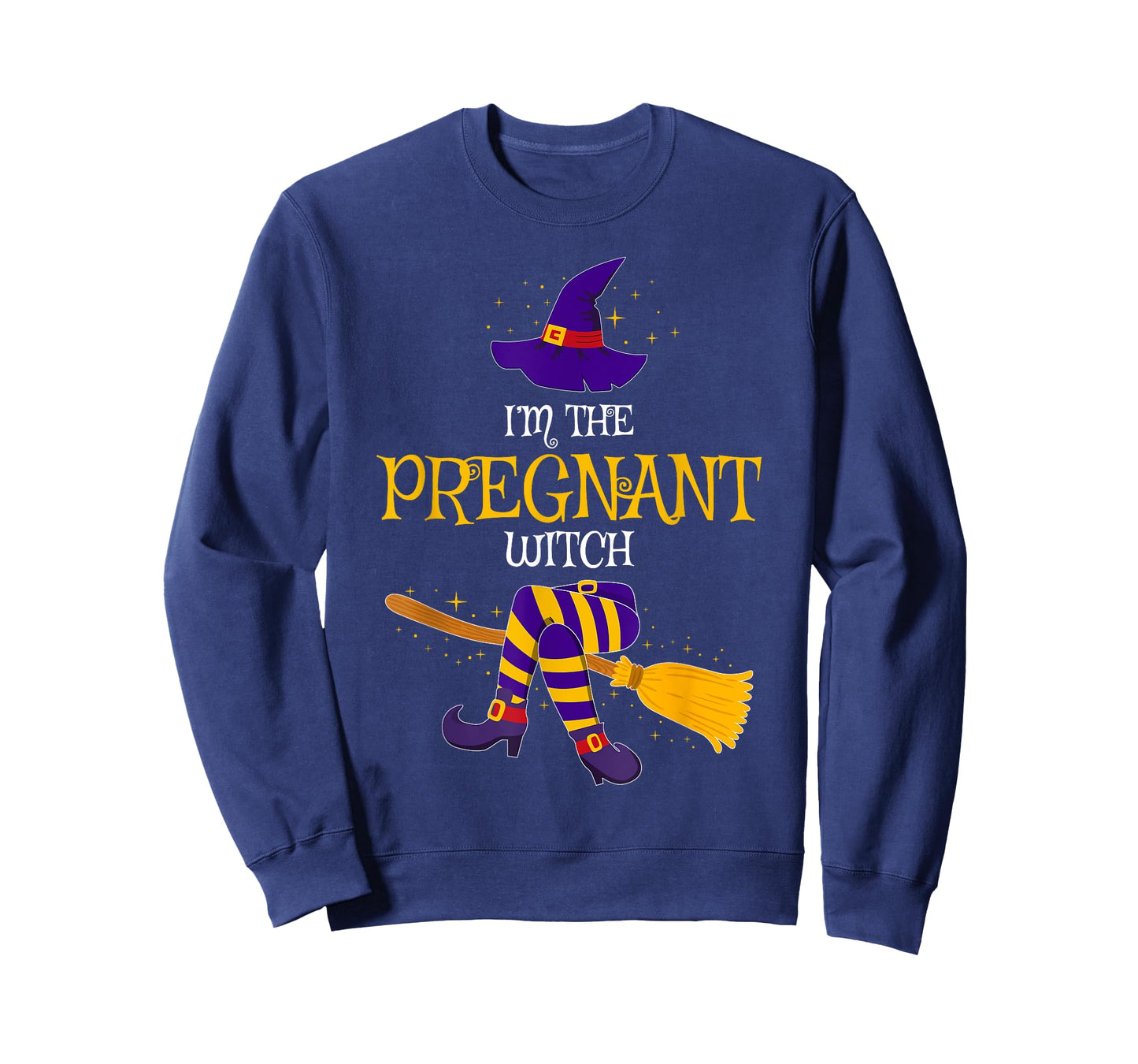 I’m The Pregnant Witch Family Matching Costume Halloween T-Shirt