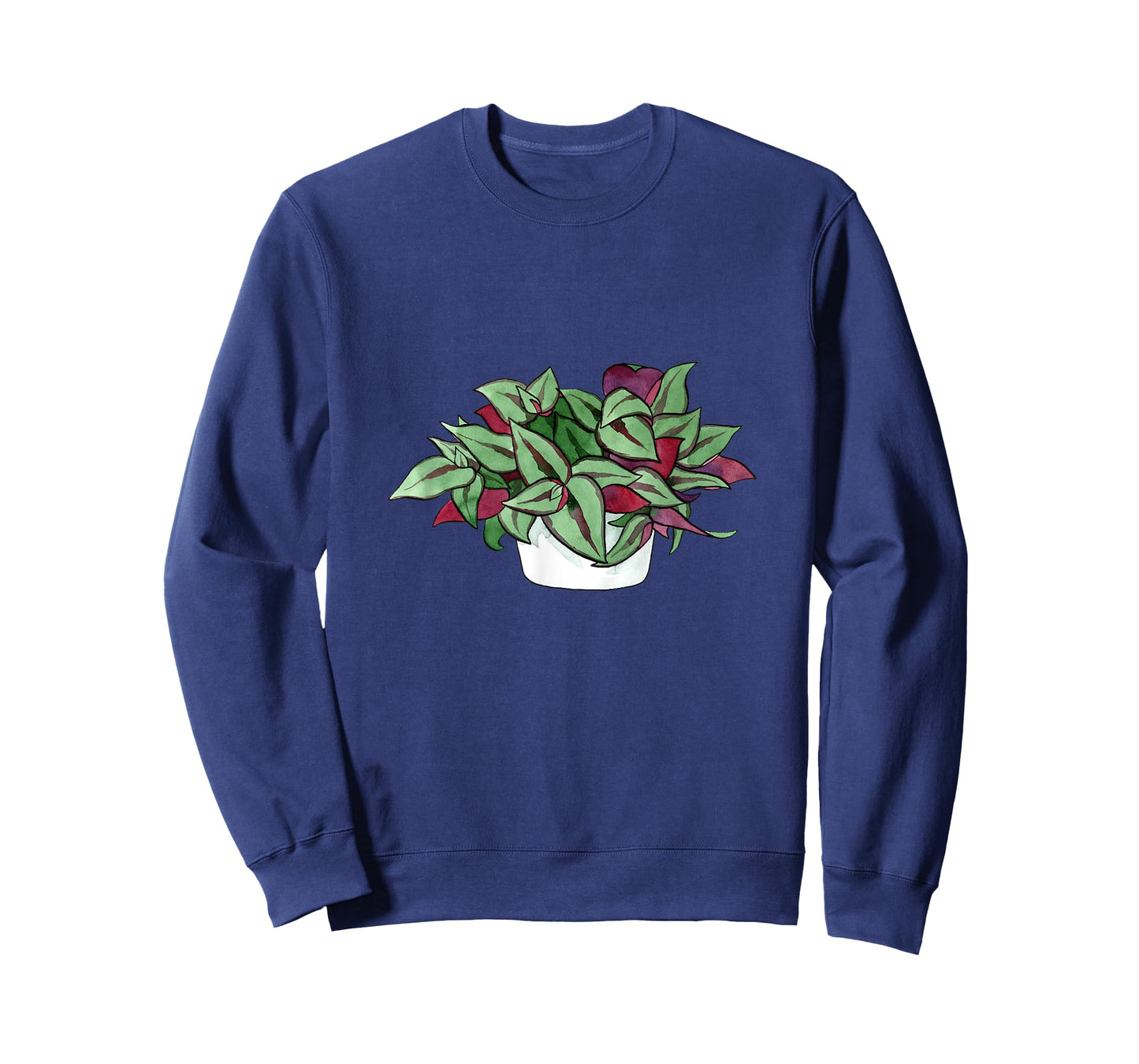 Wandering Jew Plant House Purple Heart Secretia Queen T-Shirt