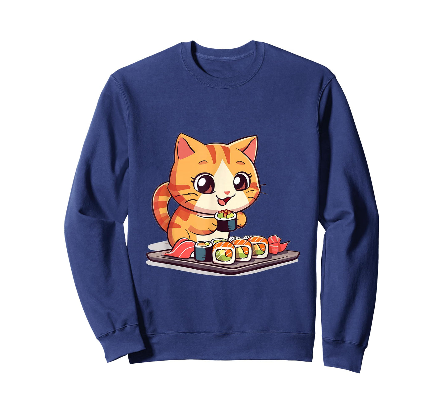 Cats and Sushi Japanese Food Kitten Kawaii Anime T-Shirt