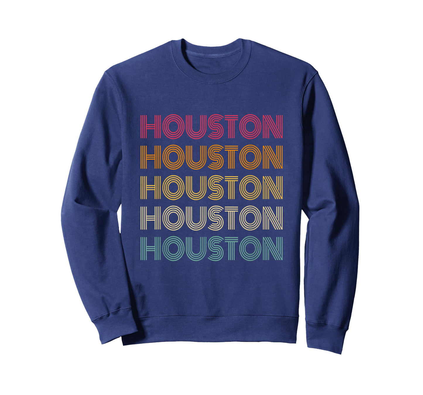 Houston - Retro Vintage Style 70s 80s - Throwback Classic T-Shirt