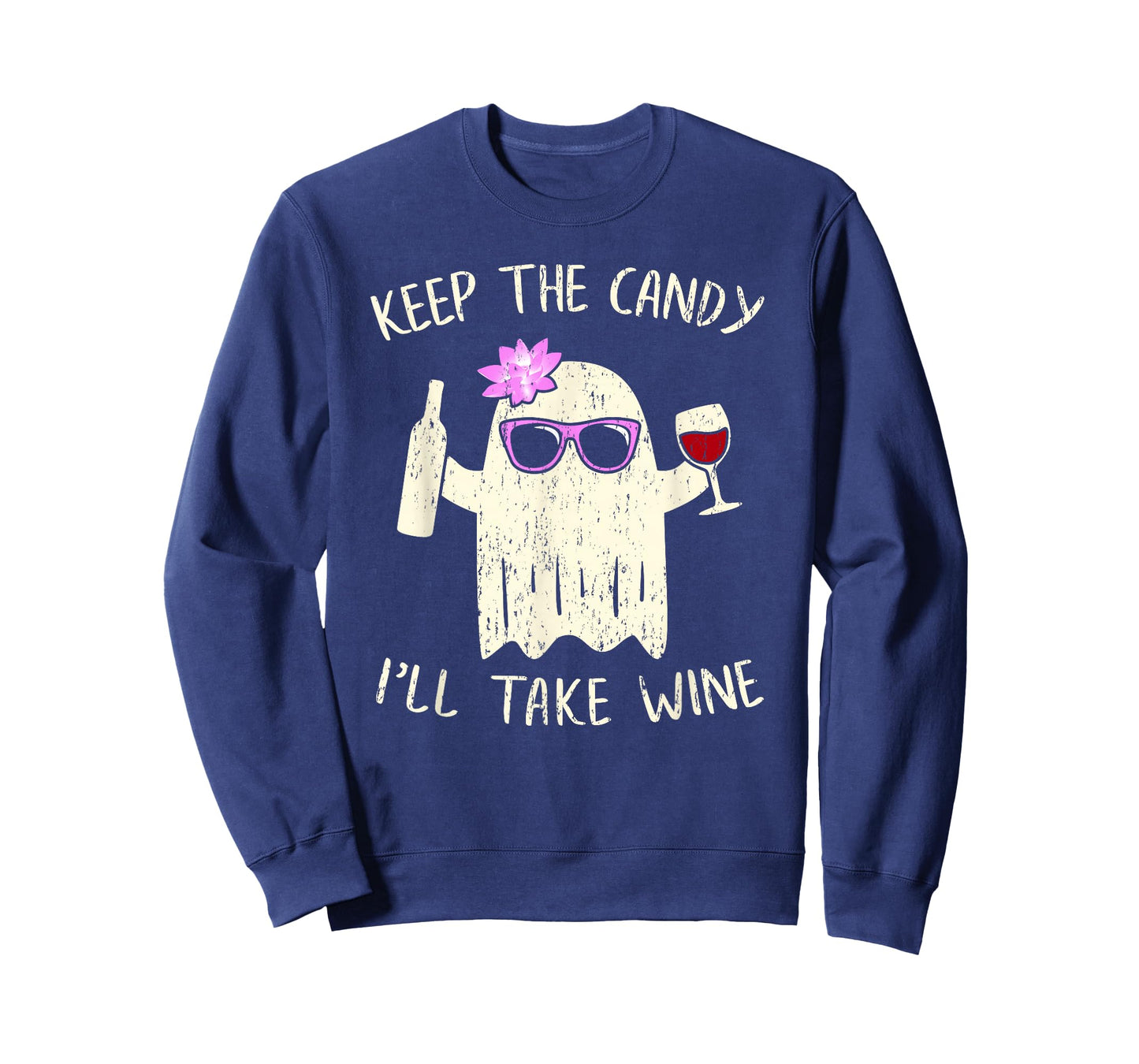 Keep the Candy Funny Halloween Shirt Ghost Costume Women T-Shirt