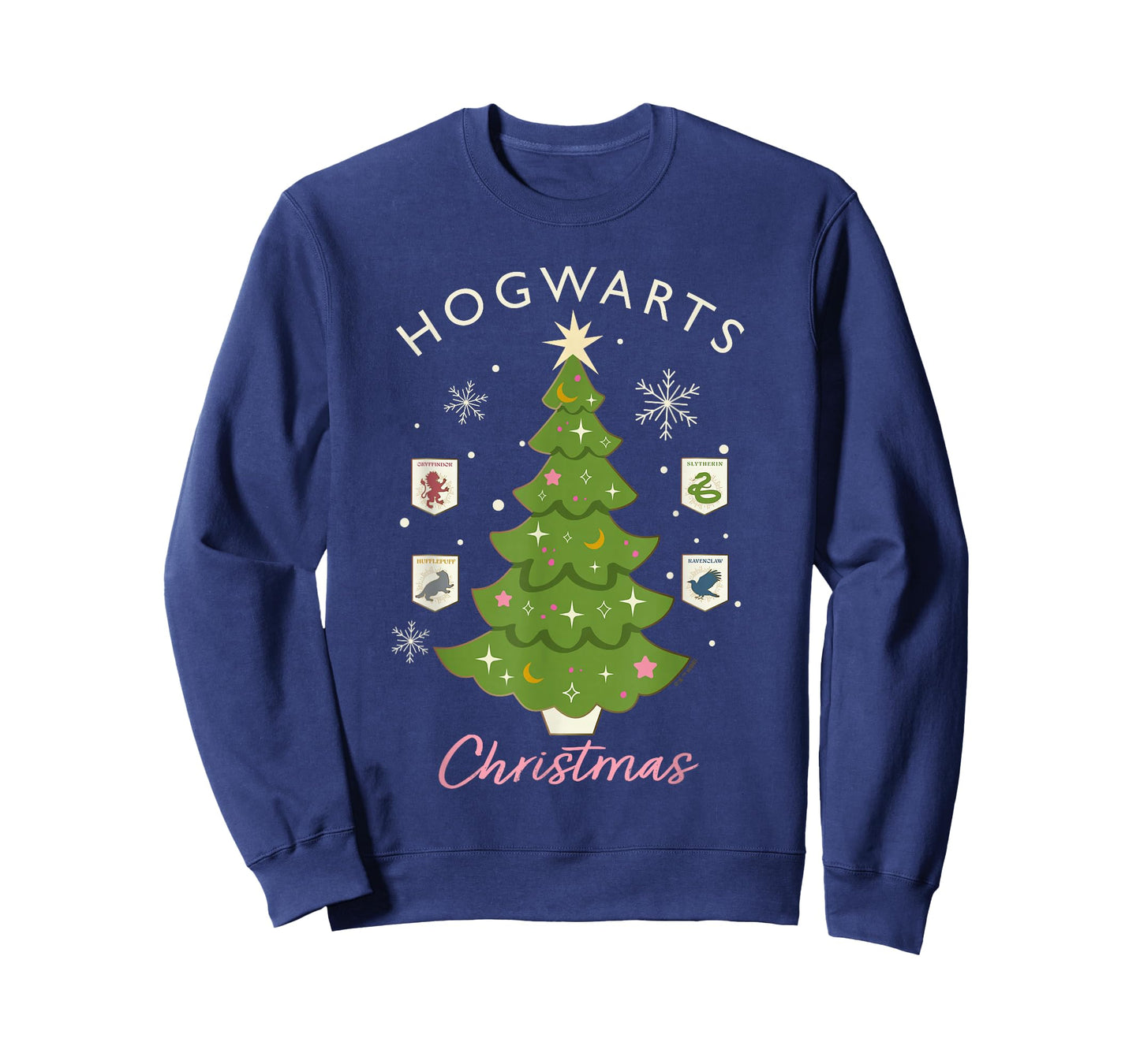 Harry Potter Hogwarts Christmas Tree T-Shirt