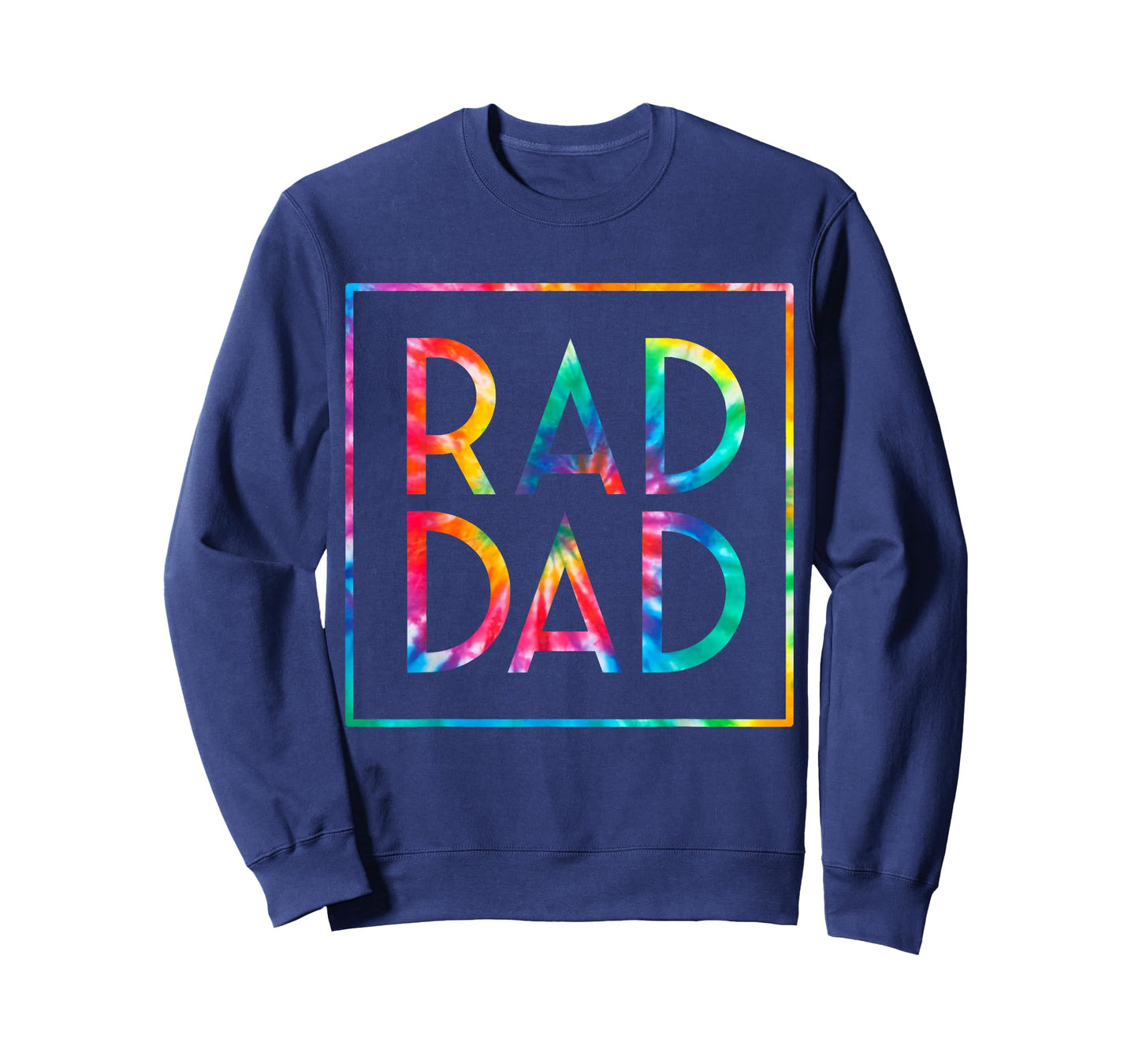 Mens Rad Dad Tie Dye Dad Jokes Funny Father’s Day 2022 Men T-Shirt