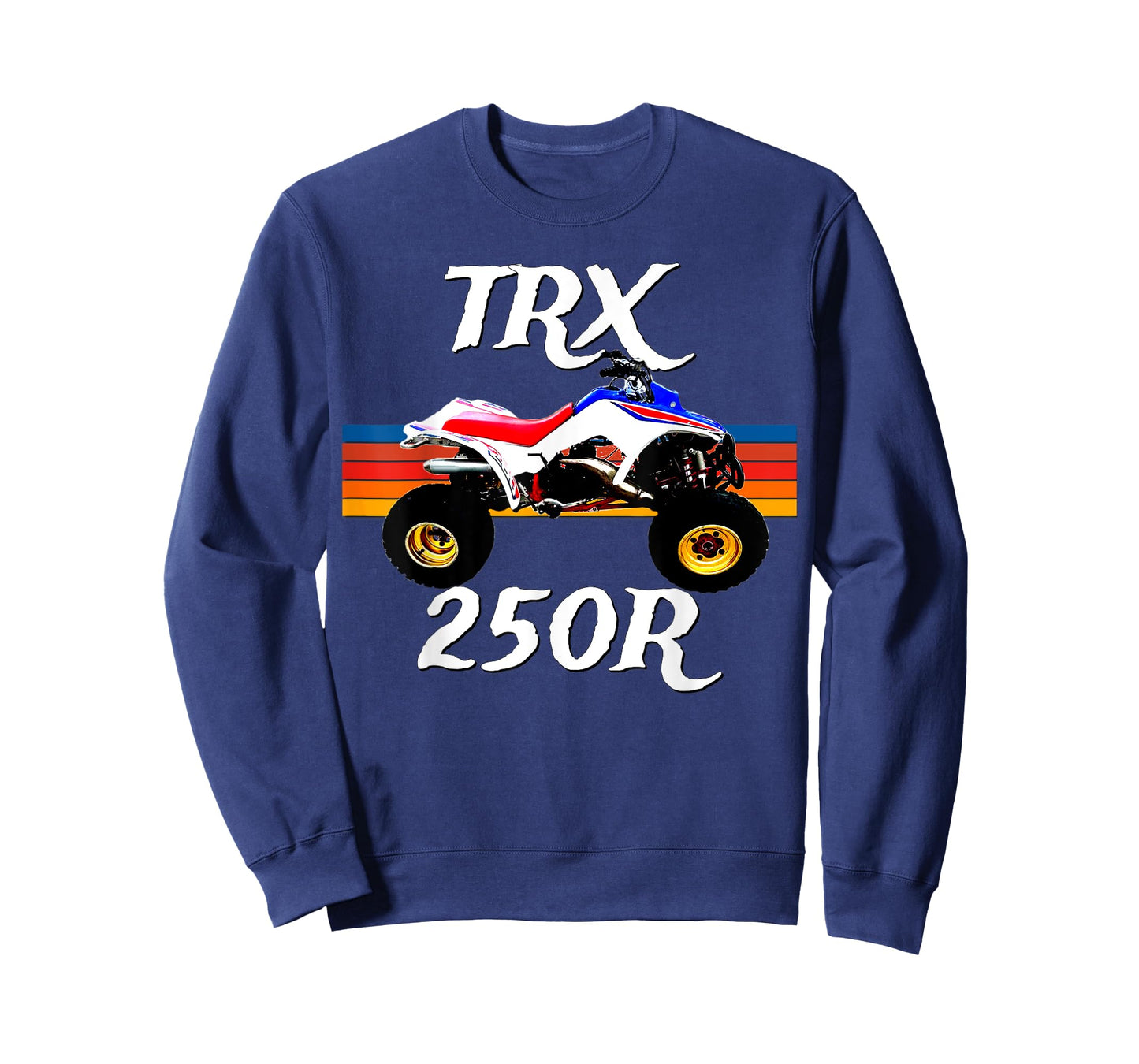 1986 Vintage Retro Four Wheeler ATV ATC TRX 250R T-Shirt, Small, Black
